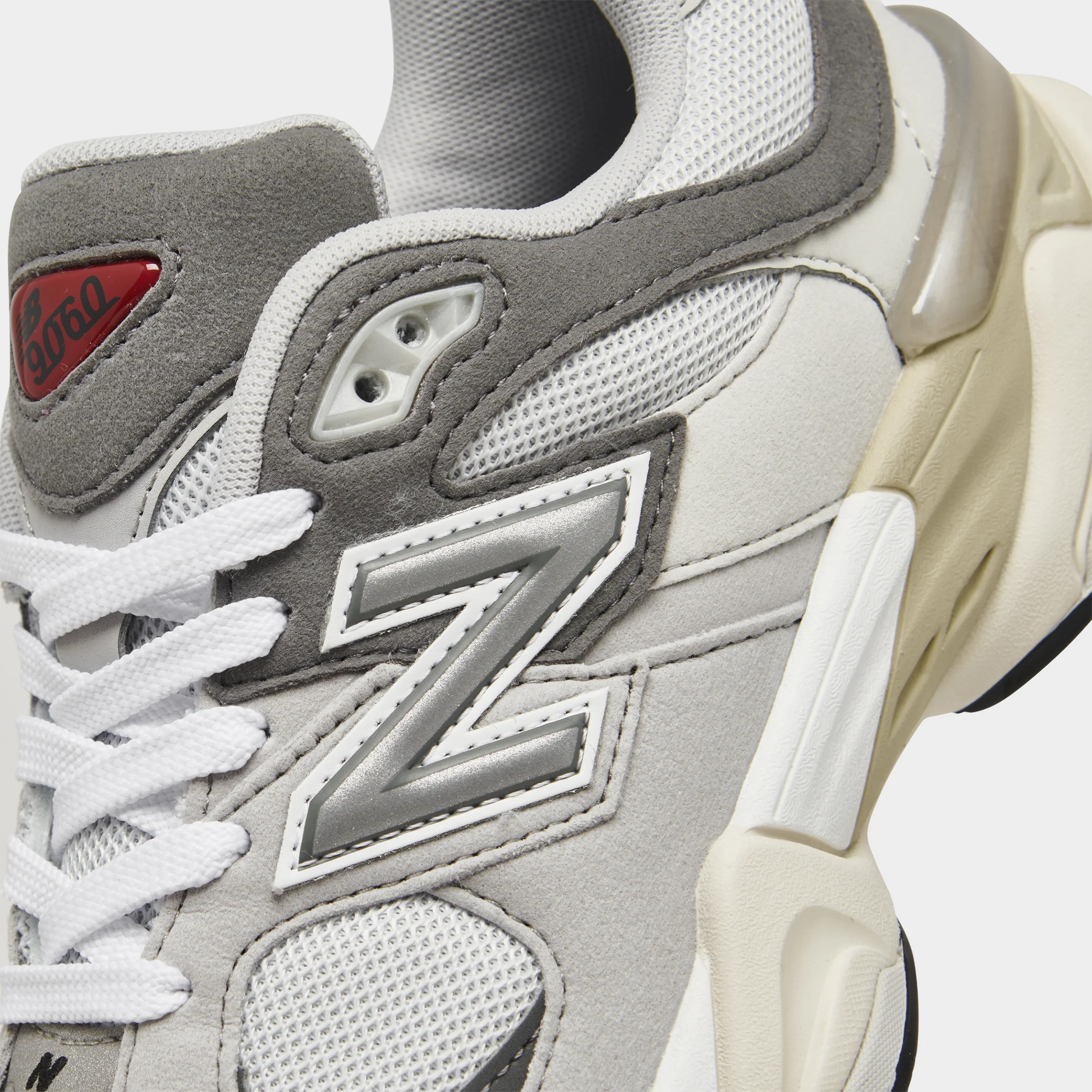 New Balance Juniors' 9060 Rain Cloud / Castlerock - Image 3