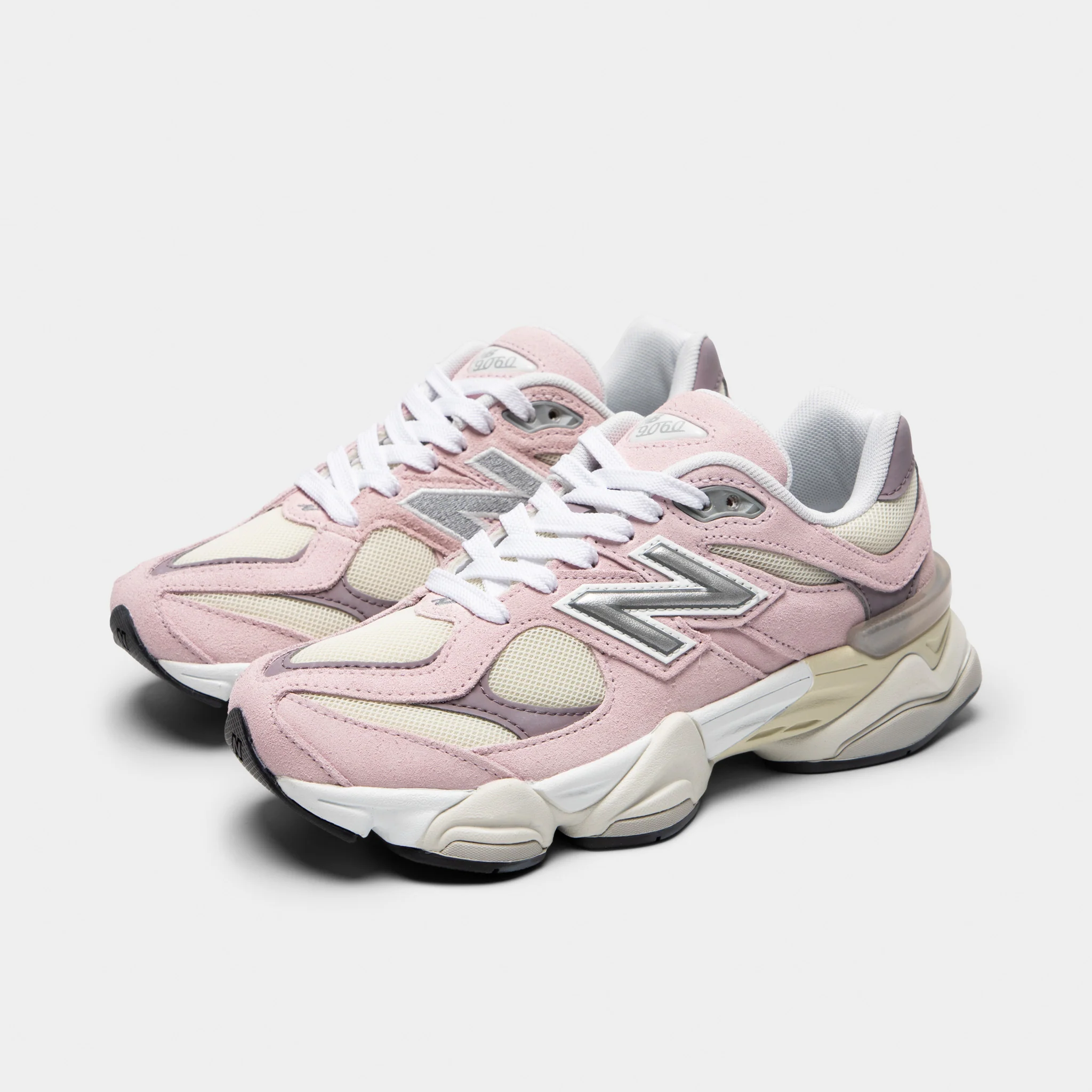 New Balance Juniors' 9060 Rose Sugar / Ice Wine - Image 2