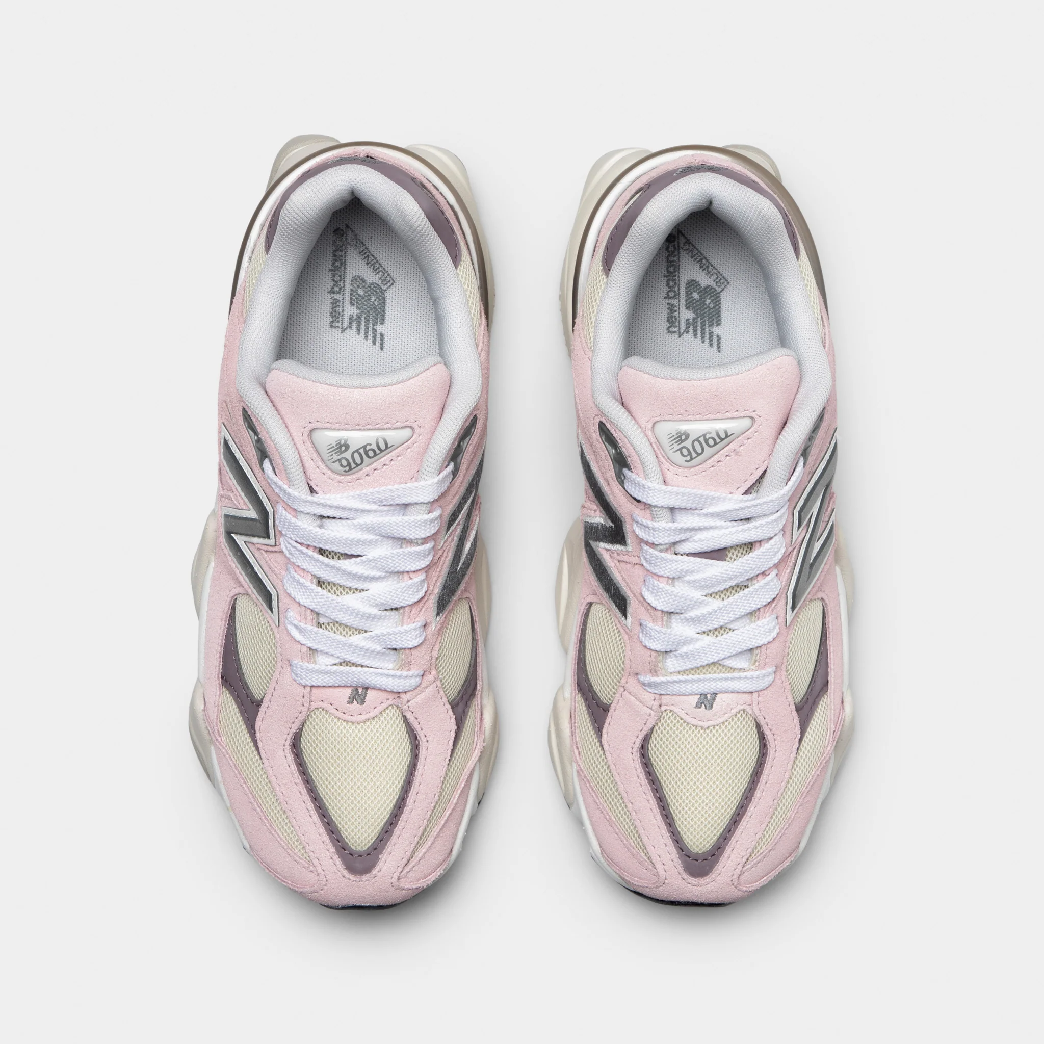 New Balance Juniors' 9060 Rose Sugar / Ice Wine - Image 5