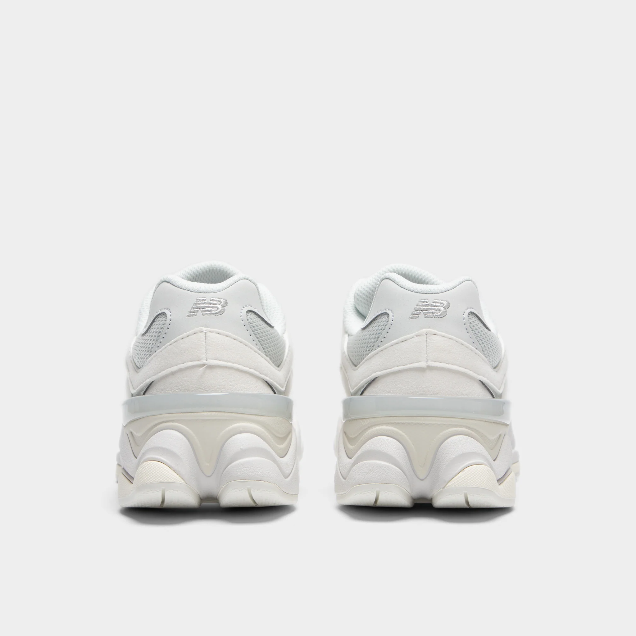 New Balance Juniors' 9060 White / White - Image 4