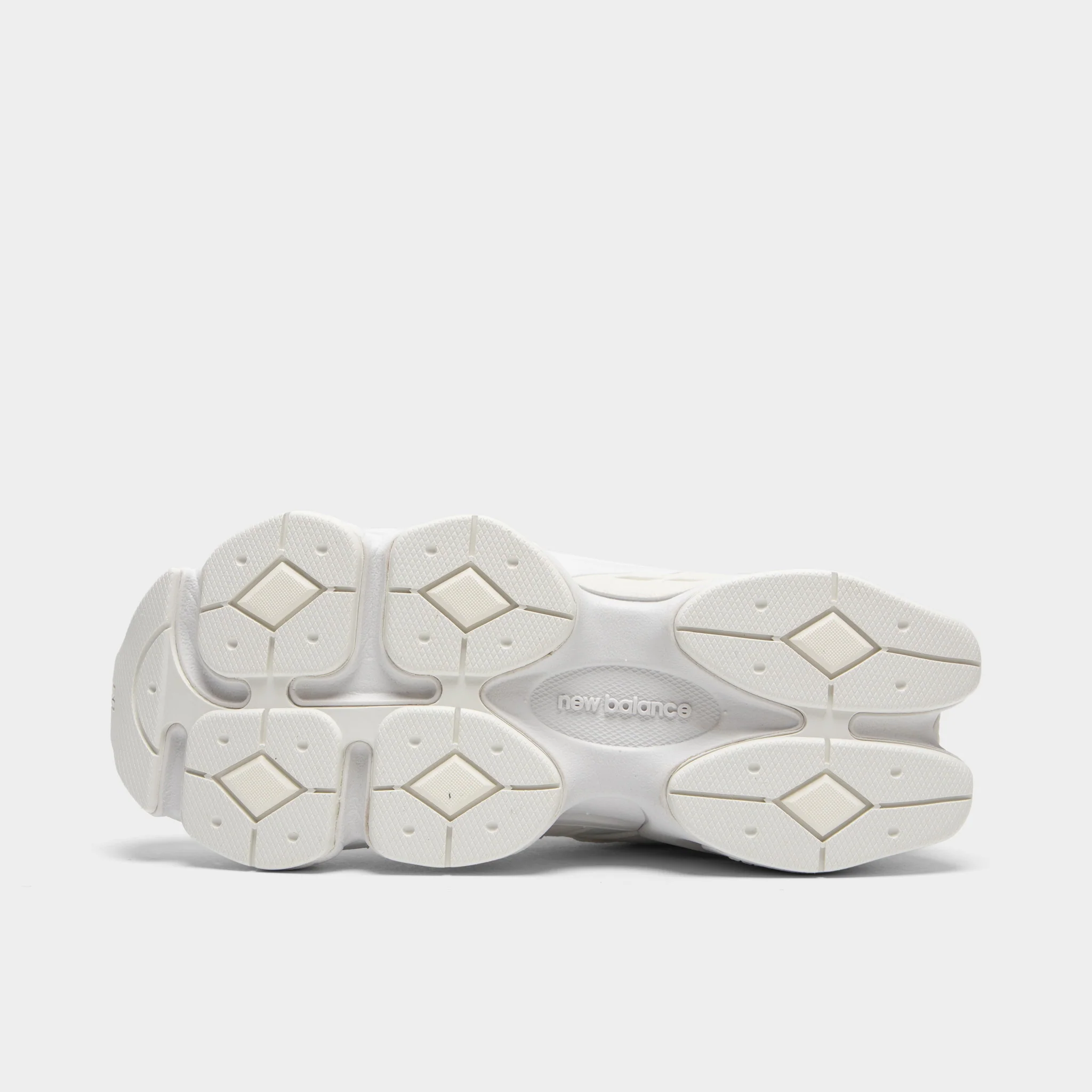 New Balance Juniors' 9060 White / White - Image 6