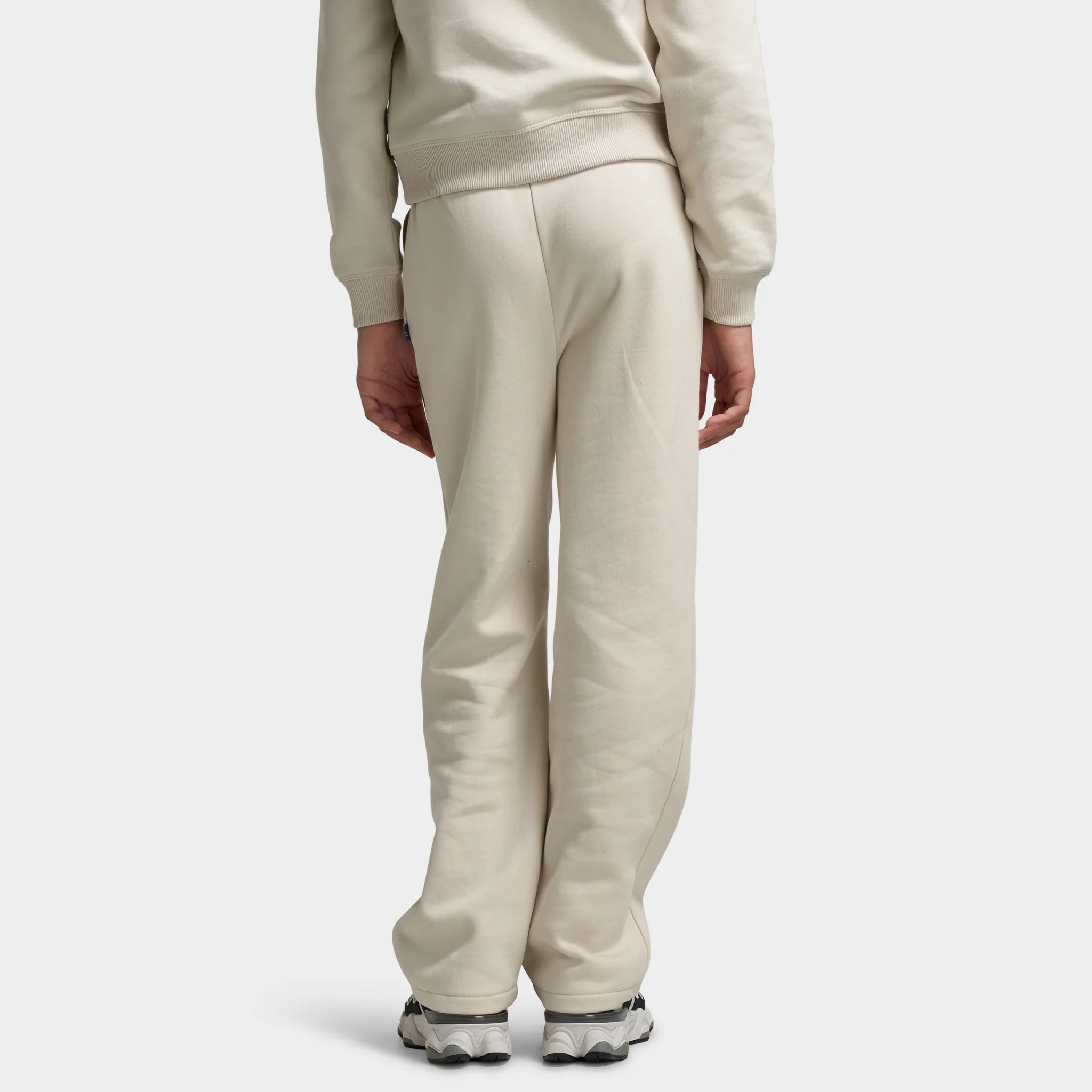 New Balance Juniors' Arch Graphic Wide Leg Pants / Moonbeam - Image 2