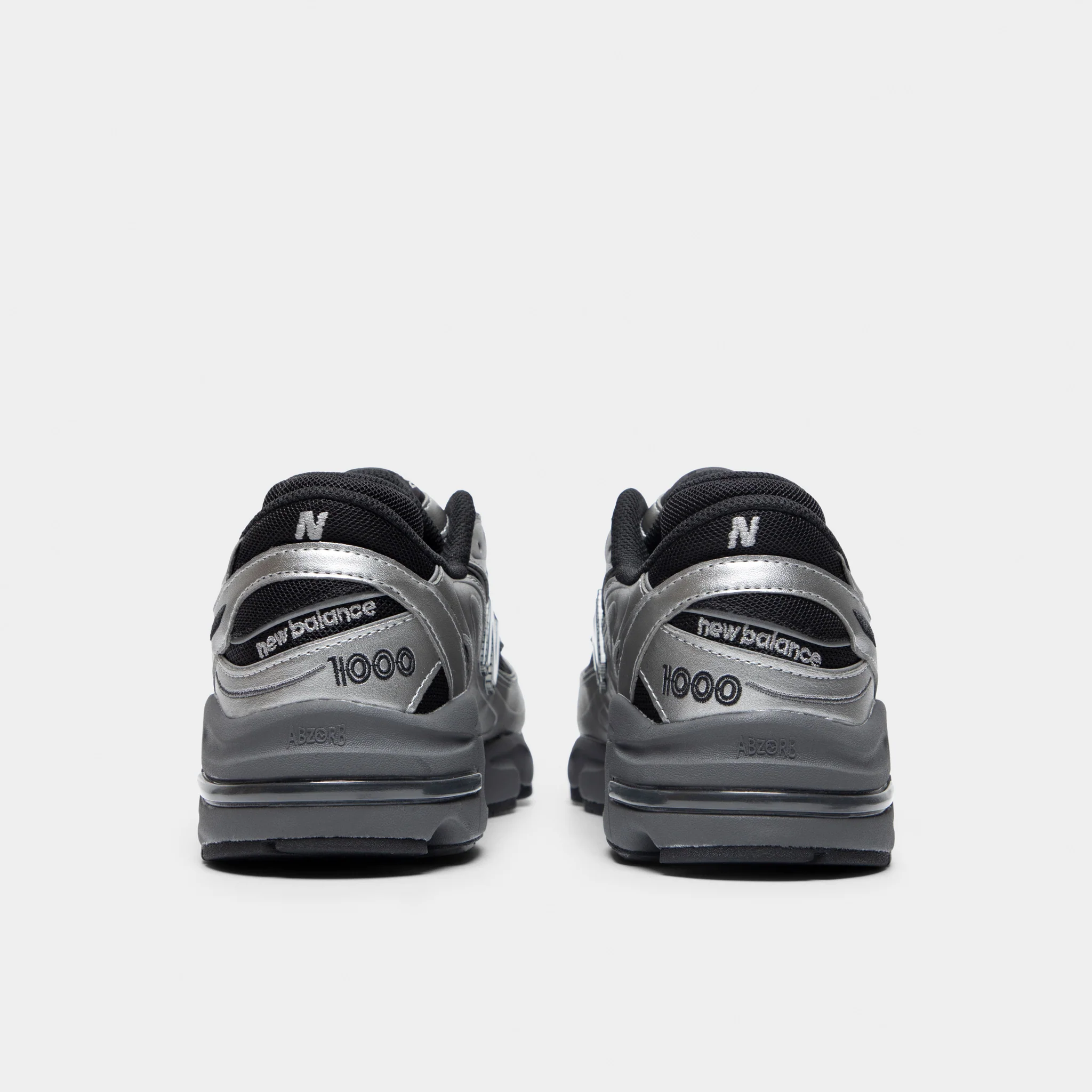 New Balance M1000 Silver Metallic / Black - Image 4
