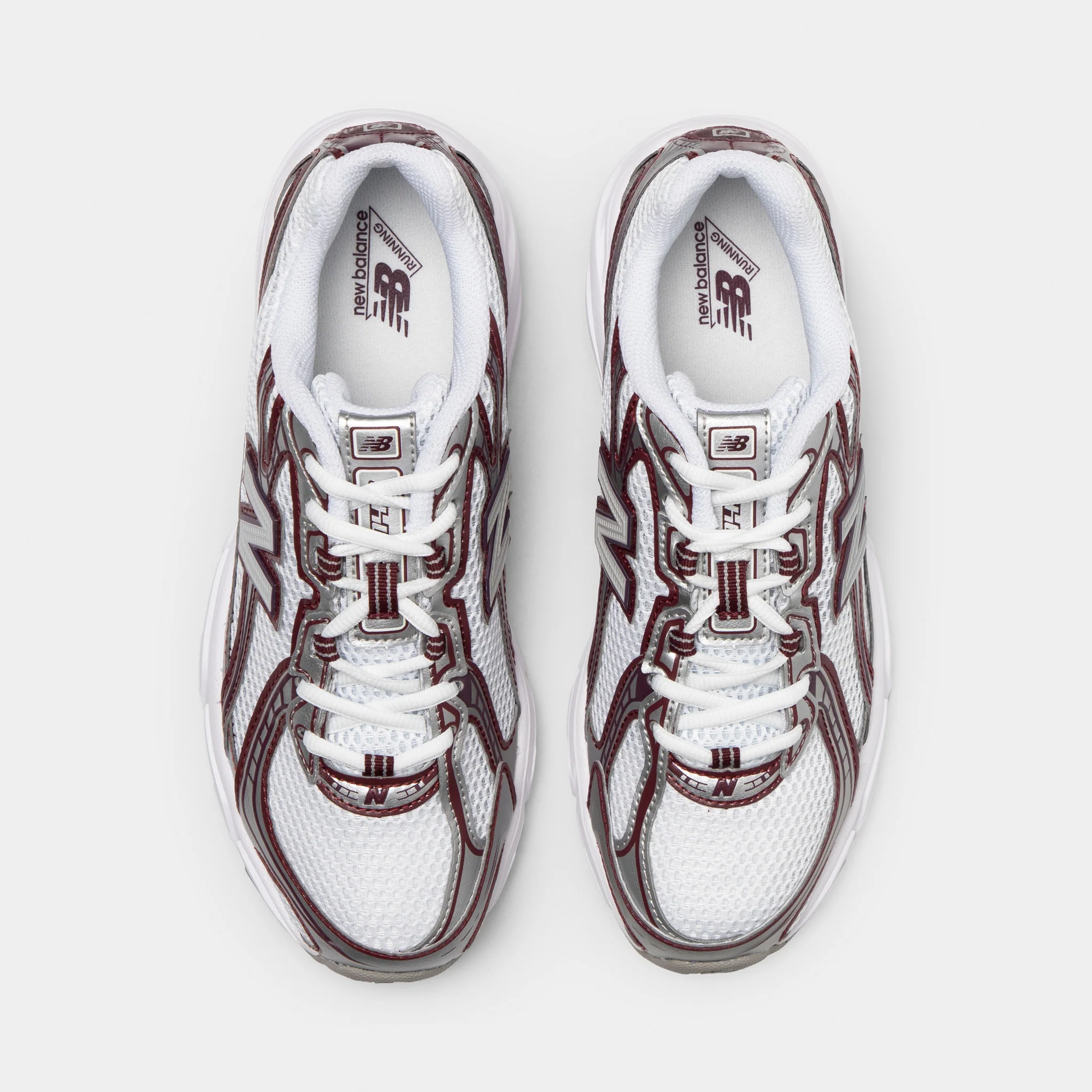 New Balance Men's 740 Burgundy / White - Image 5