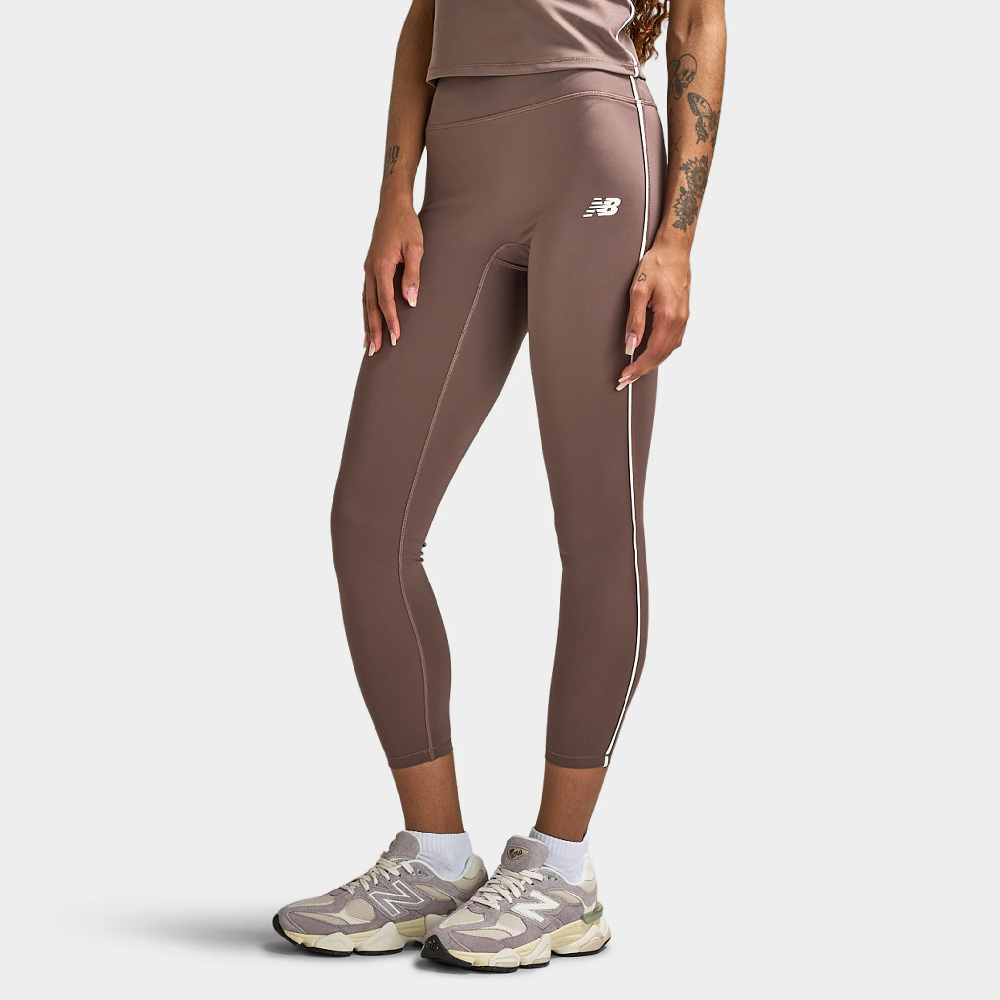 New Balance Piping Legging Cortado / Sea Salt - Image 2