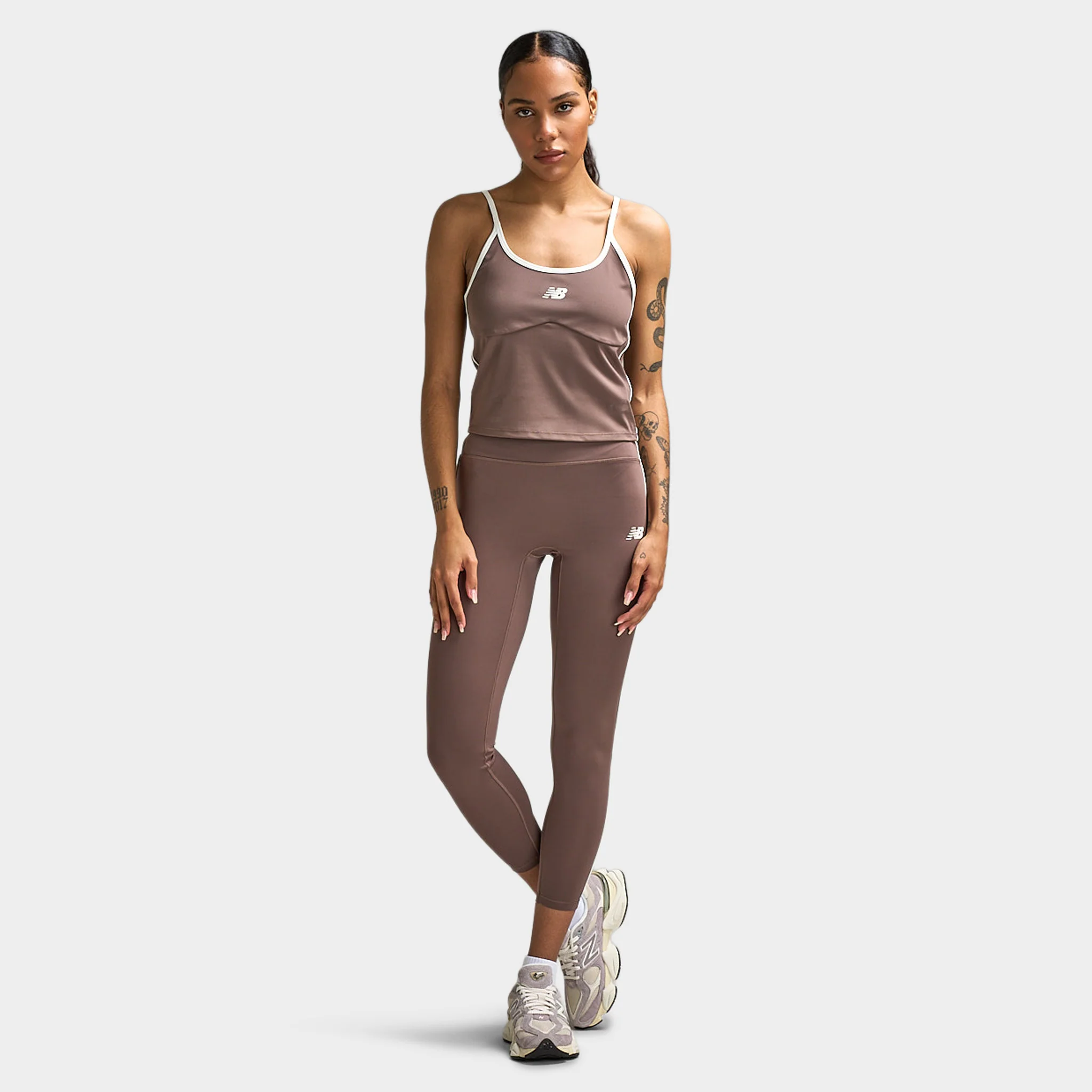 New Balance Piping Legging Cortado / Sea Salt - Image 6