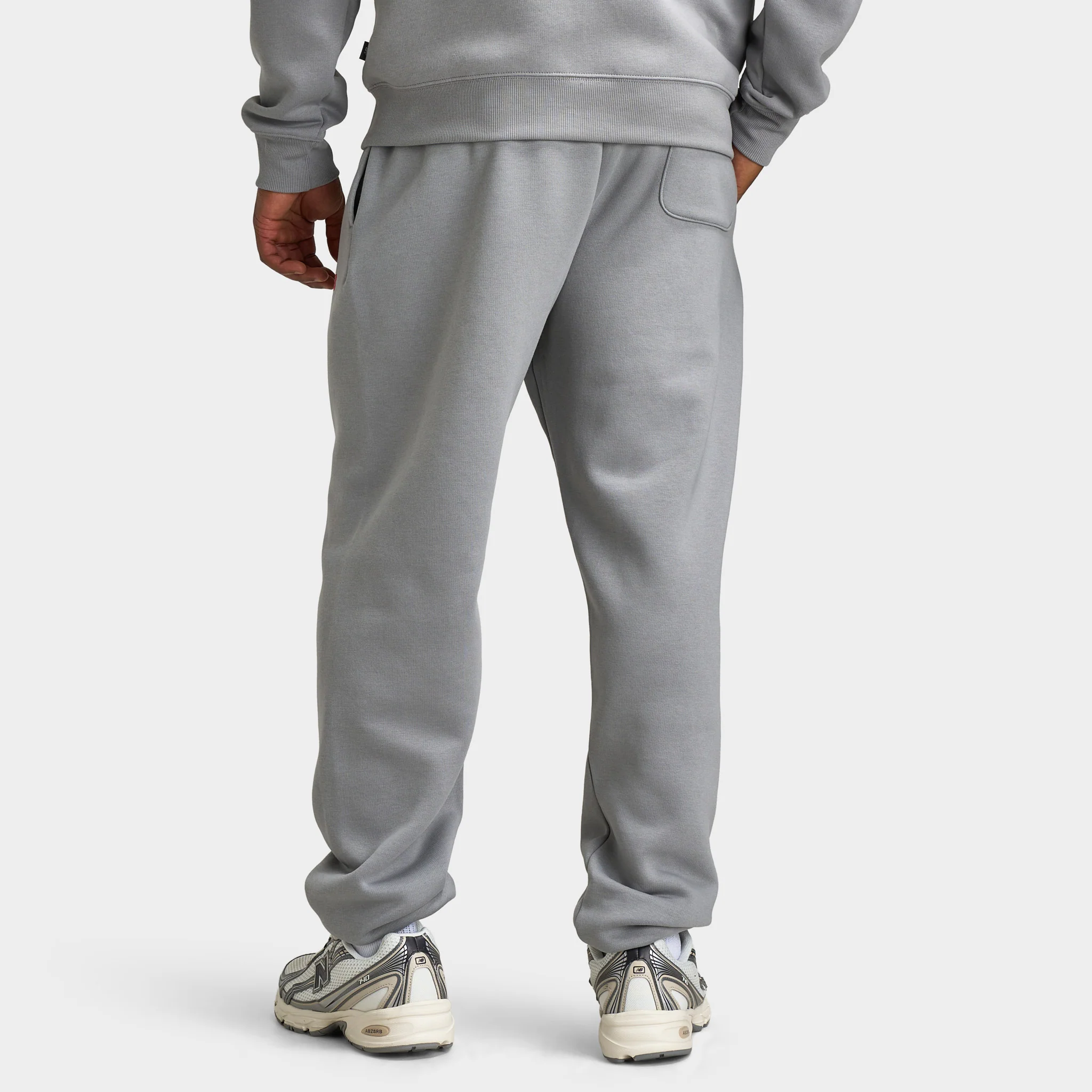 New Balance Tone Logo Cuff Jogger / Grey - Image 2