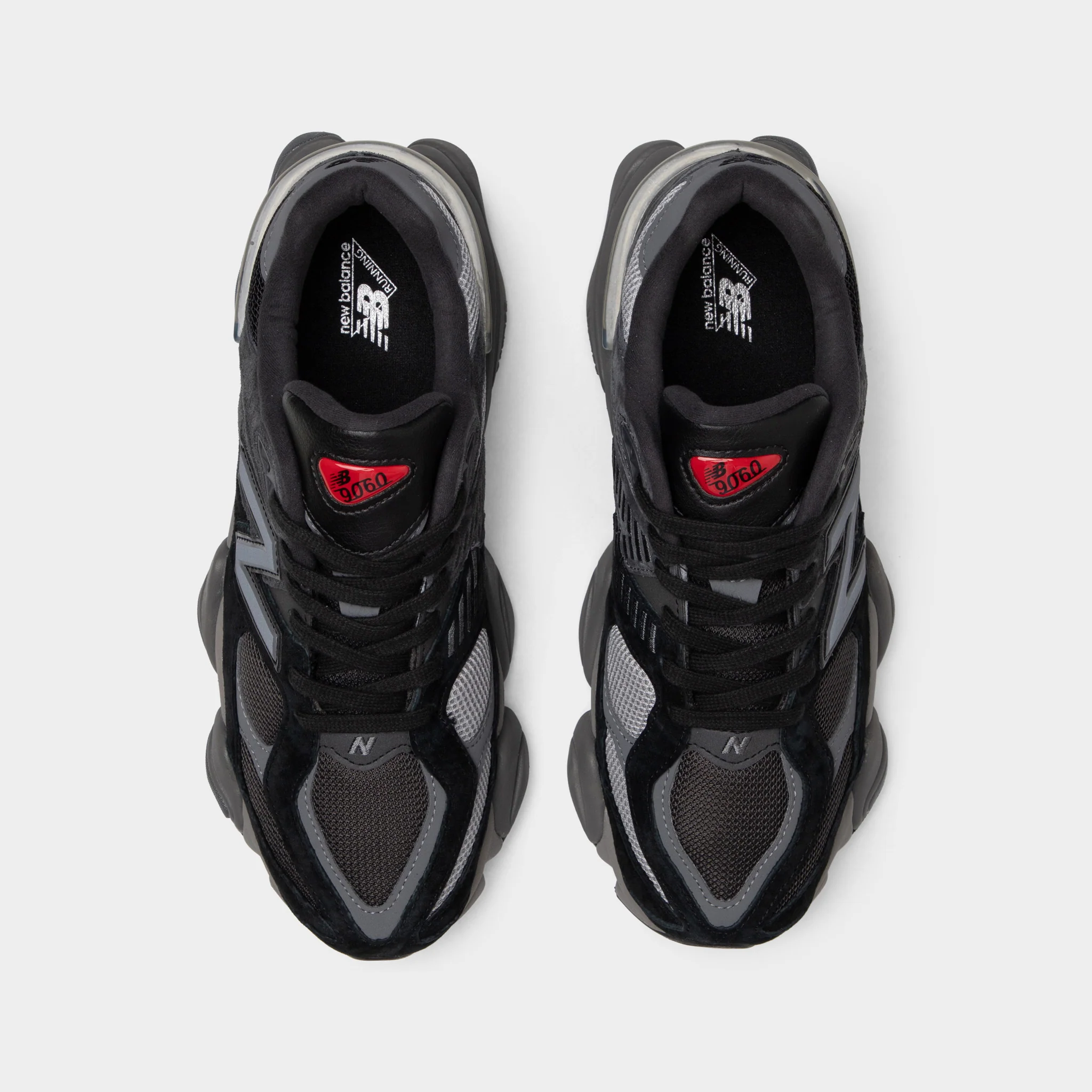 New Balance 9060 Black / Castlerock/ Rain cloud - Image 4