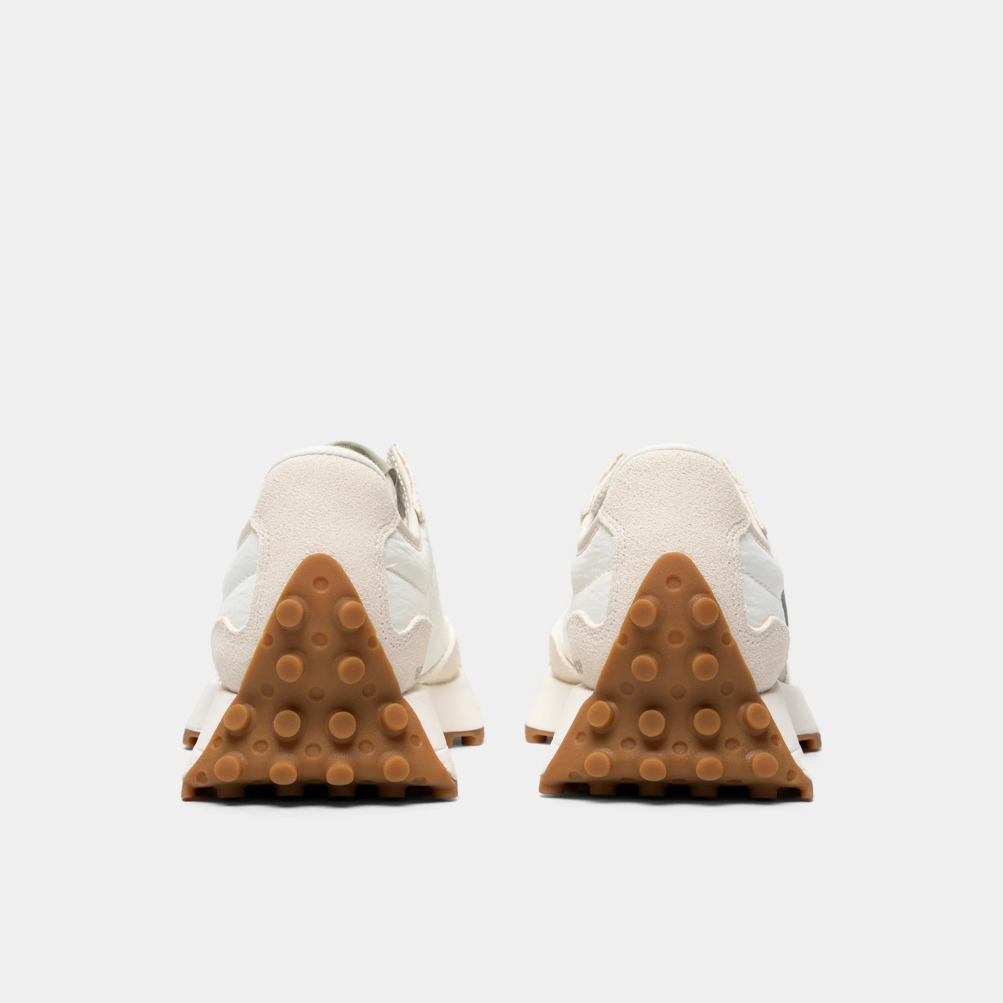 New Balance Women's 327 Linen / Sea Salt Olive - Image 4