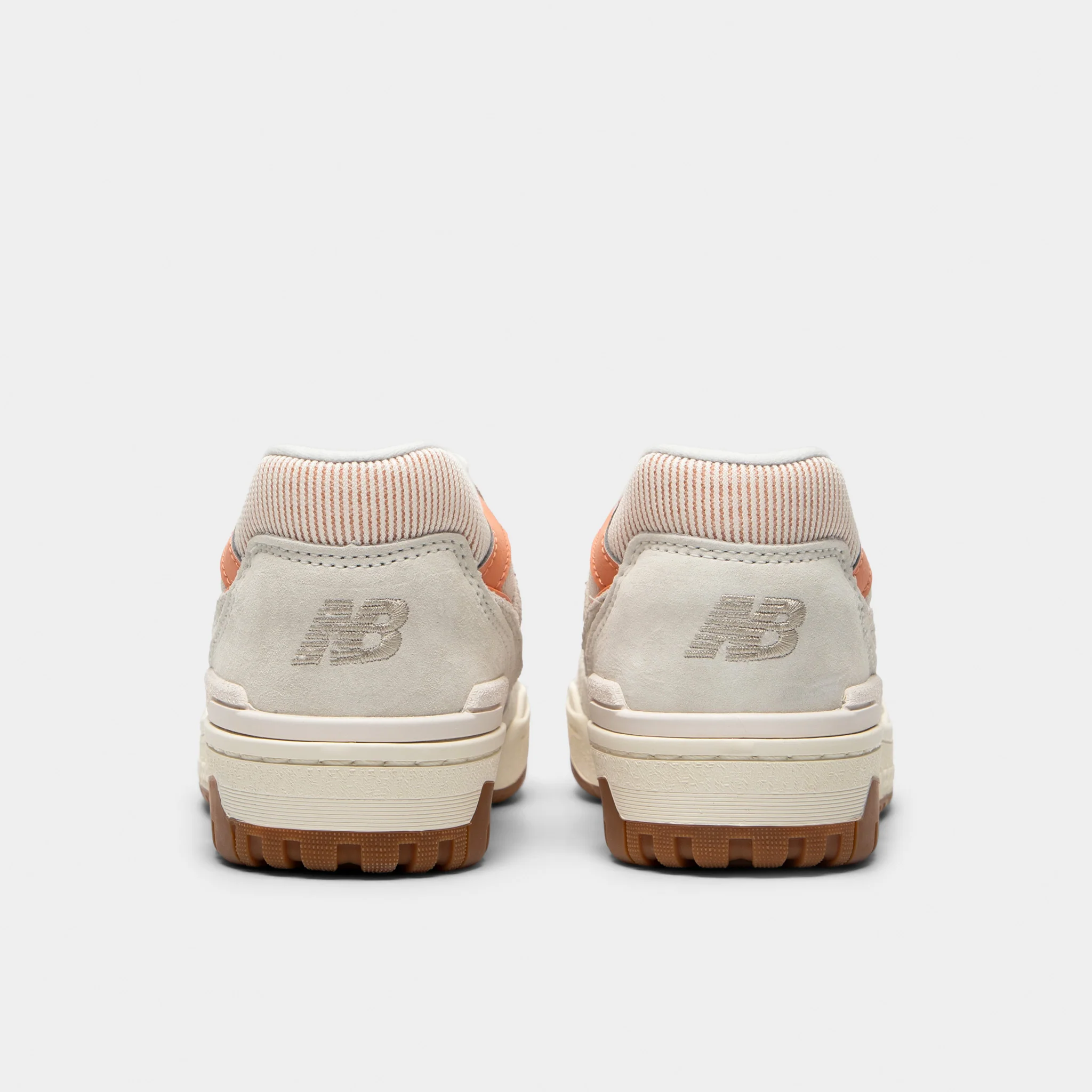 New Balance Women's 550 Sea Salt / Peach Nectar - Image 4