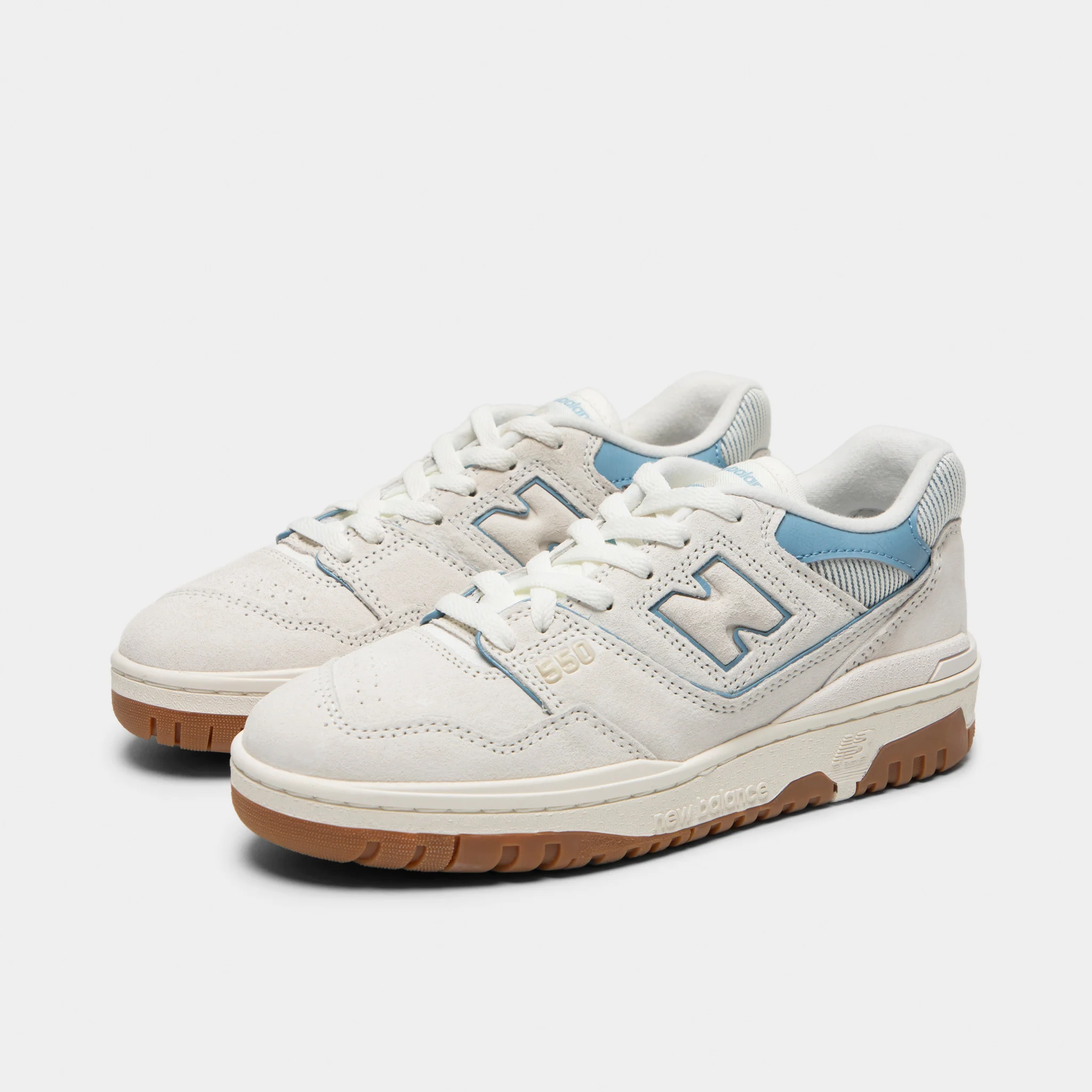 New Balance Women's 550 Sea Salt / Still Water - Image 2