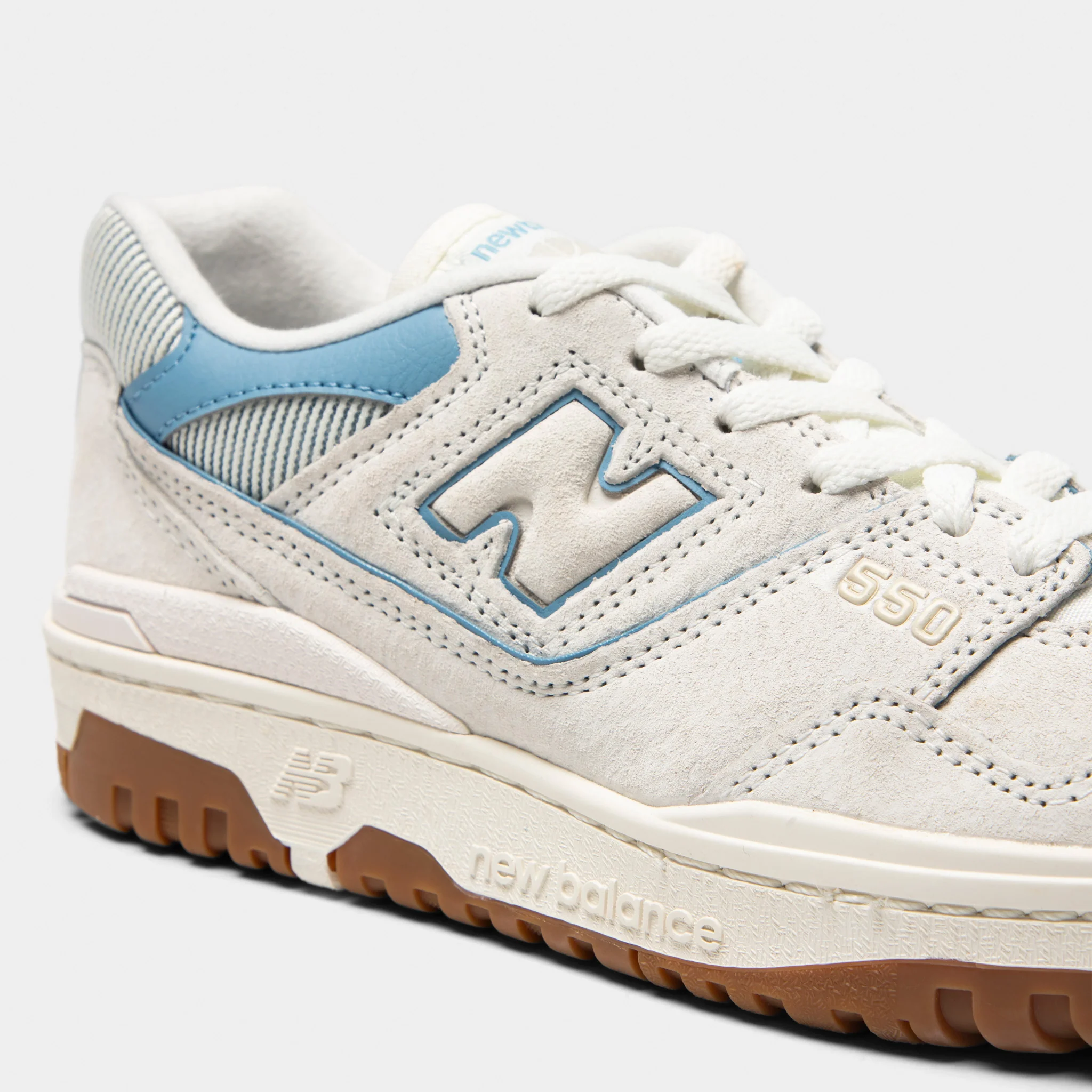 New Balance Women's 550 Sea Salt / Still Water - Image 3
