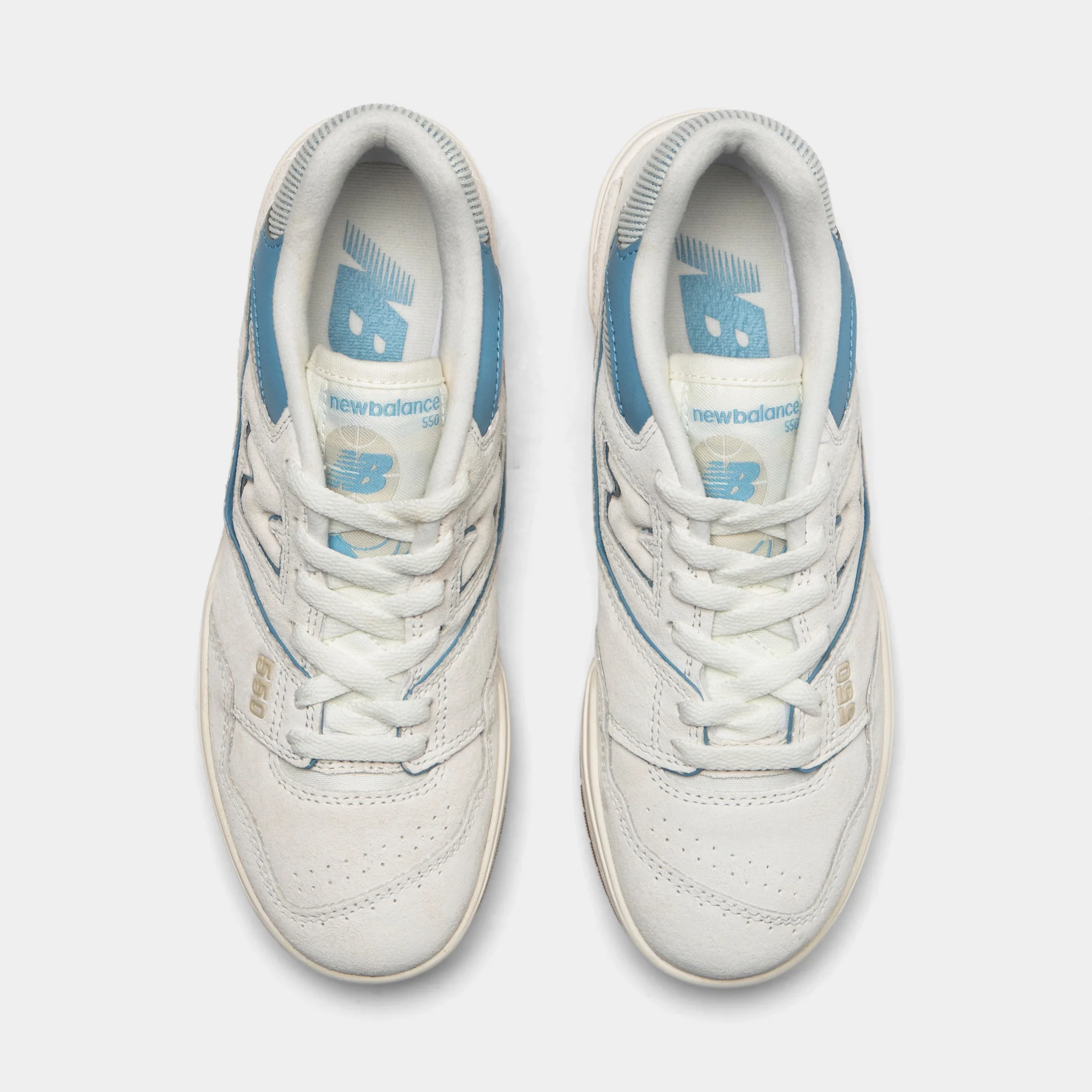 New Balance Women's 550 Sea Salt / Still Water - Image 5