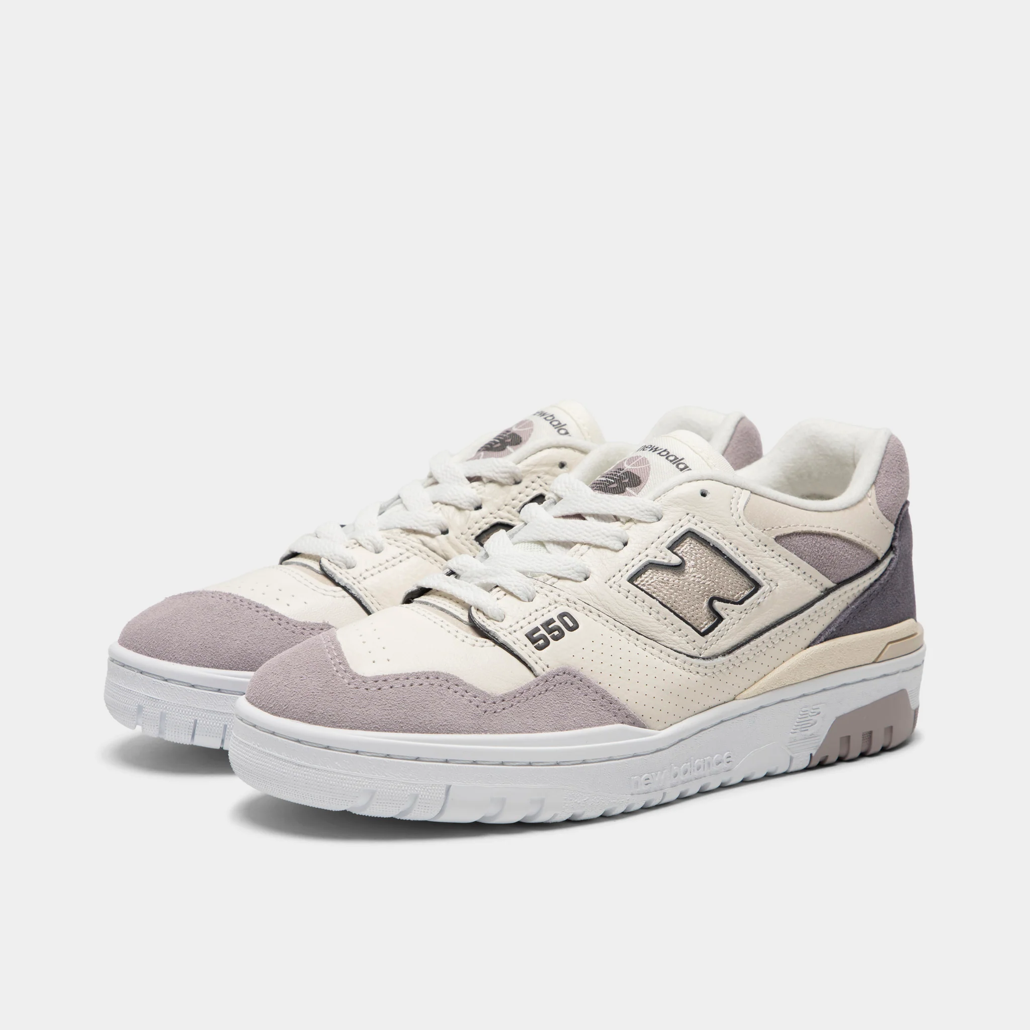 New Balance Women's 550 White / Truffle Salt - Image 2