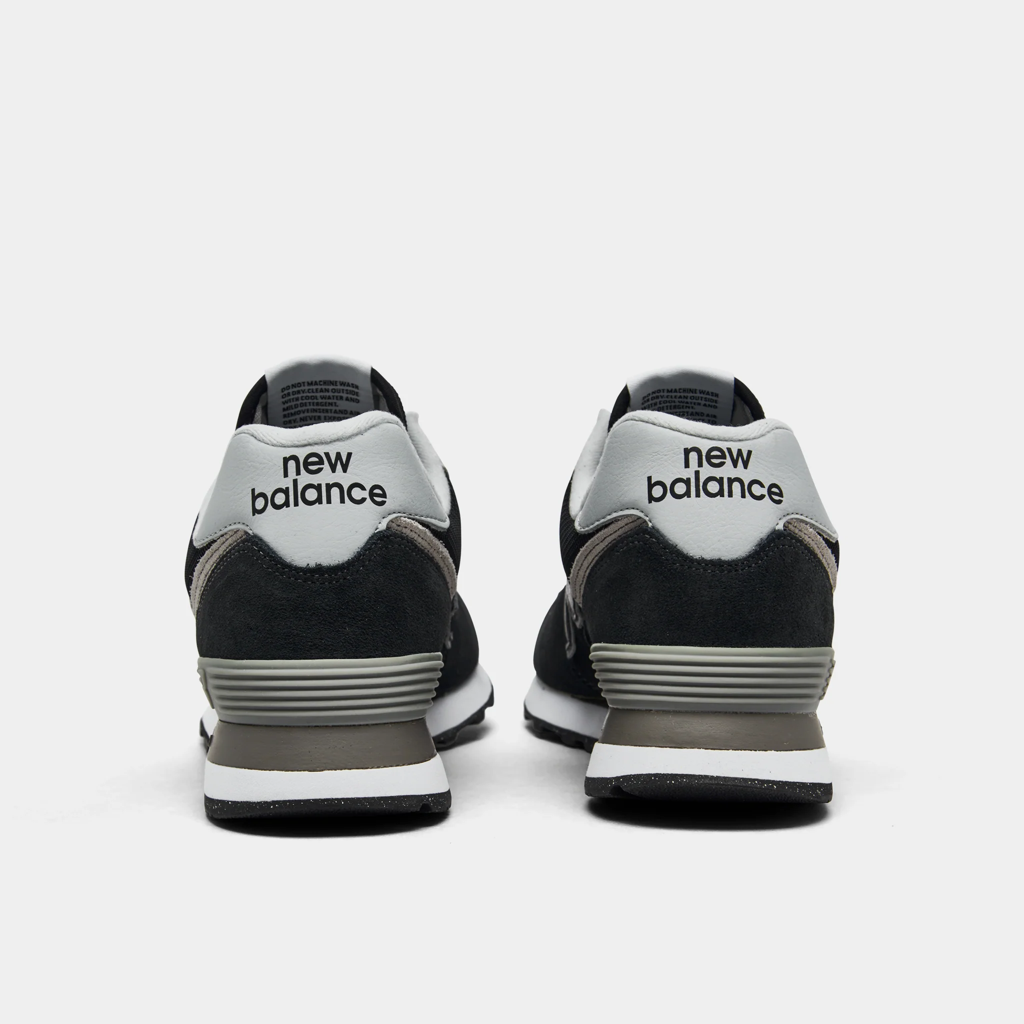 New Balance Women's 574 Black / White - Image 4