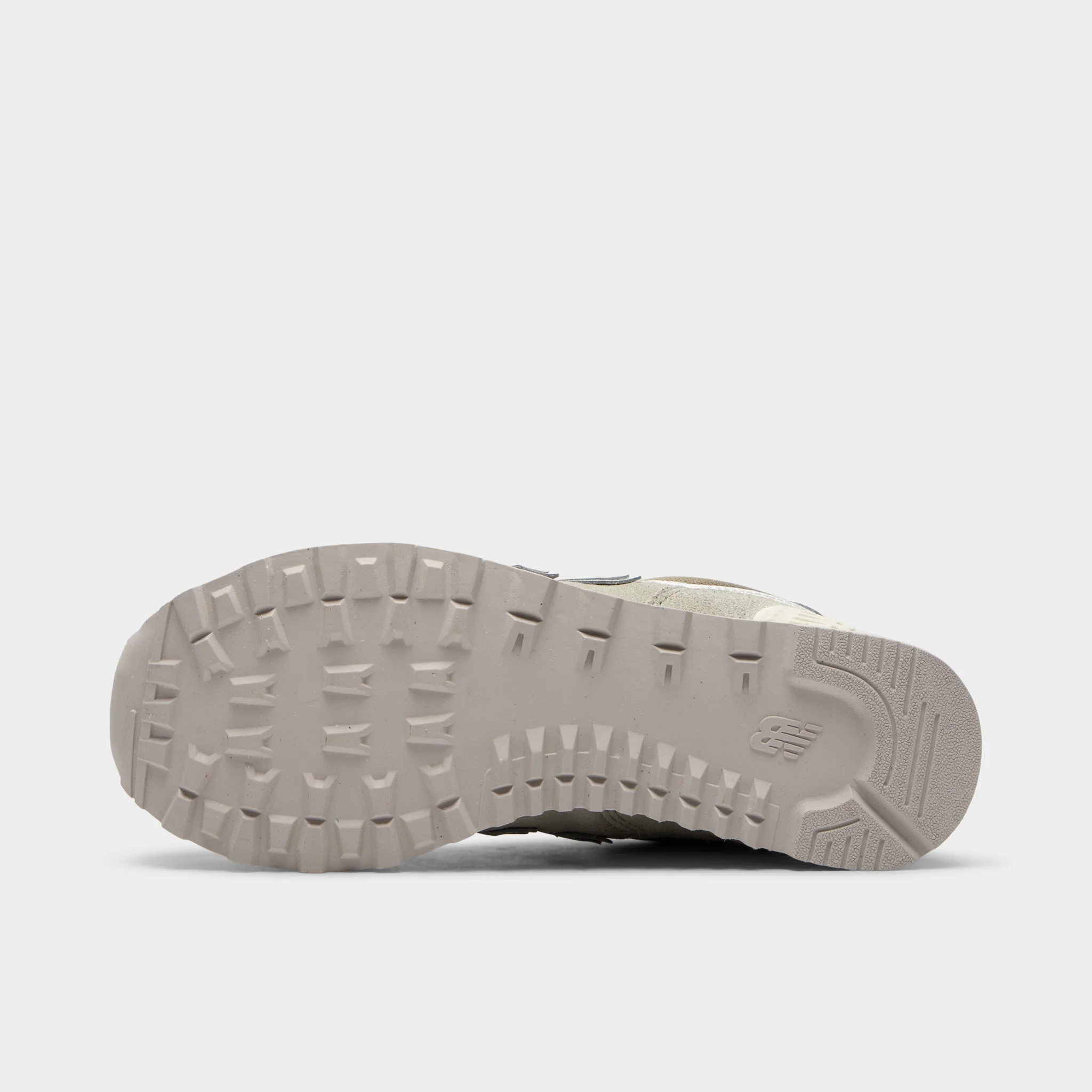 New Balance Women's 574 Olivine / Dark Stoneware - Turtledove - Image 6