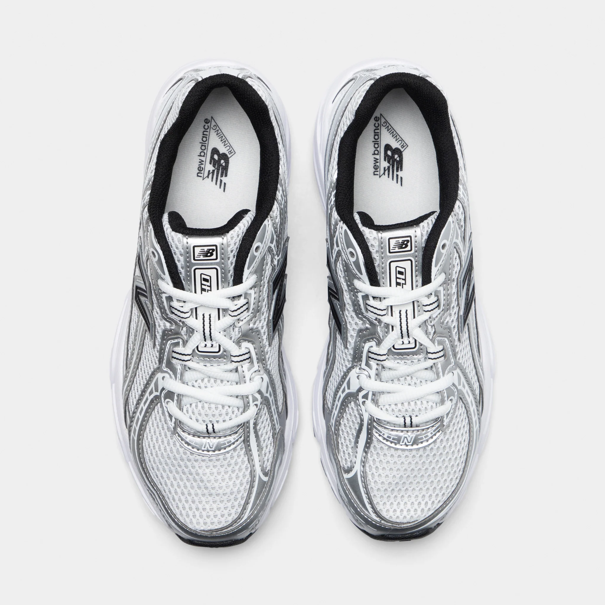 New Balance 740 White / Silver Metallic - Image 5