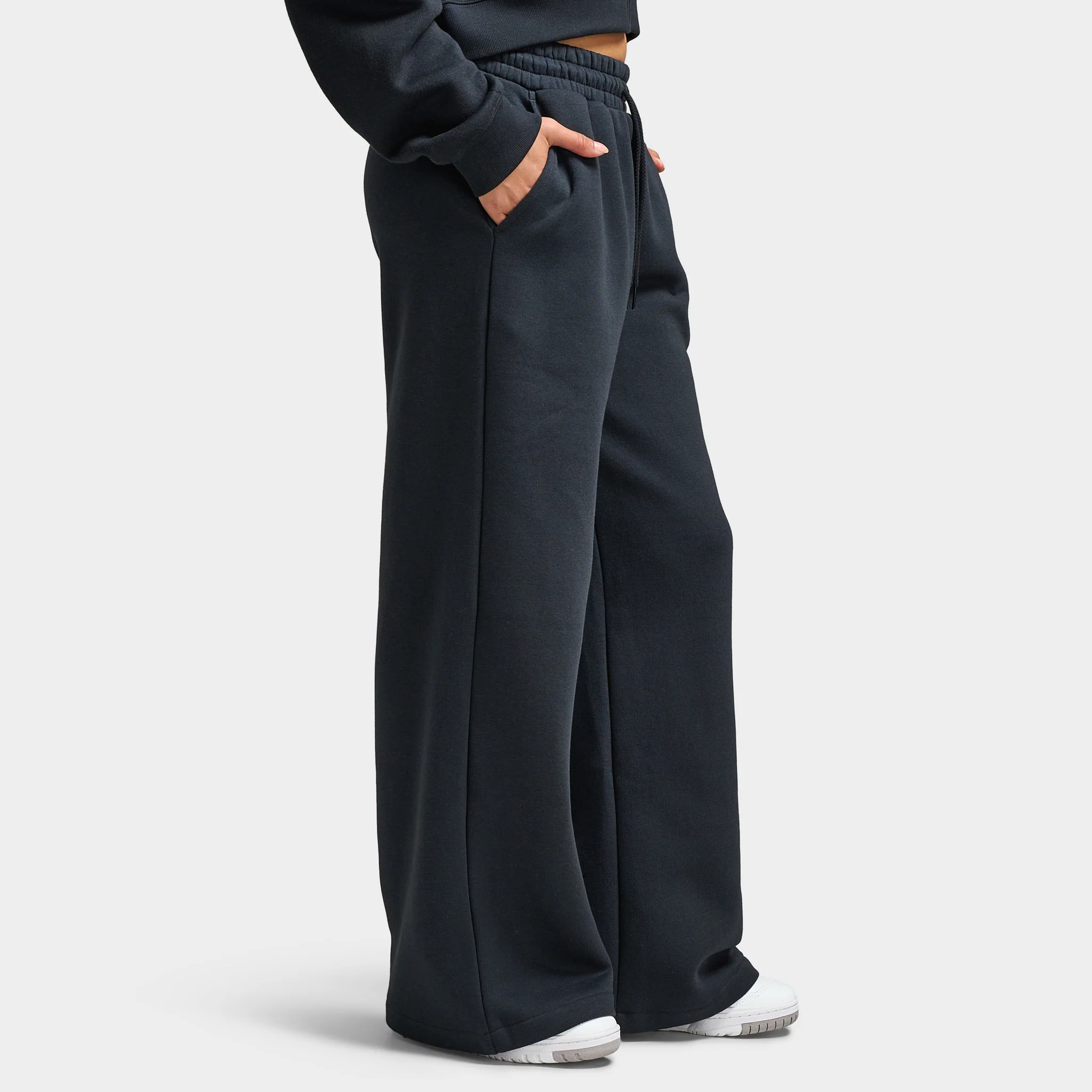 New Balance Women's Athletic Wide Leg Joggers / Black - Image 4