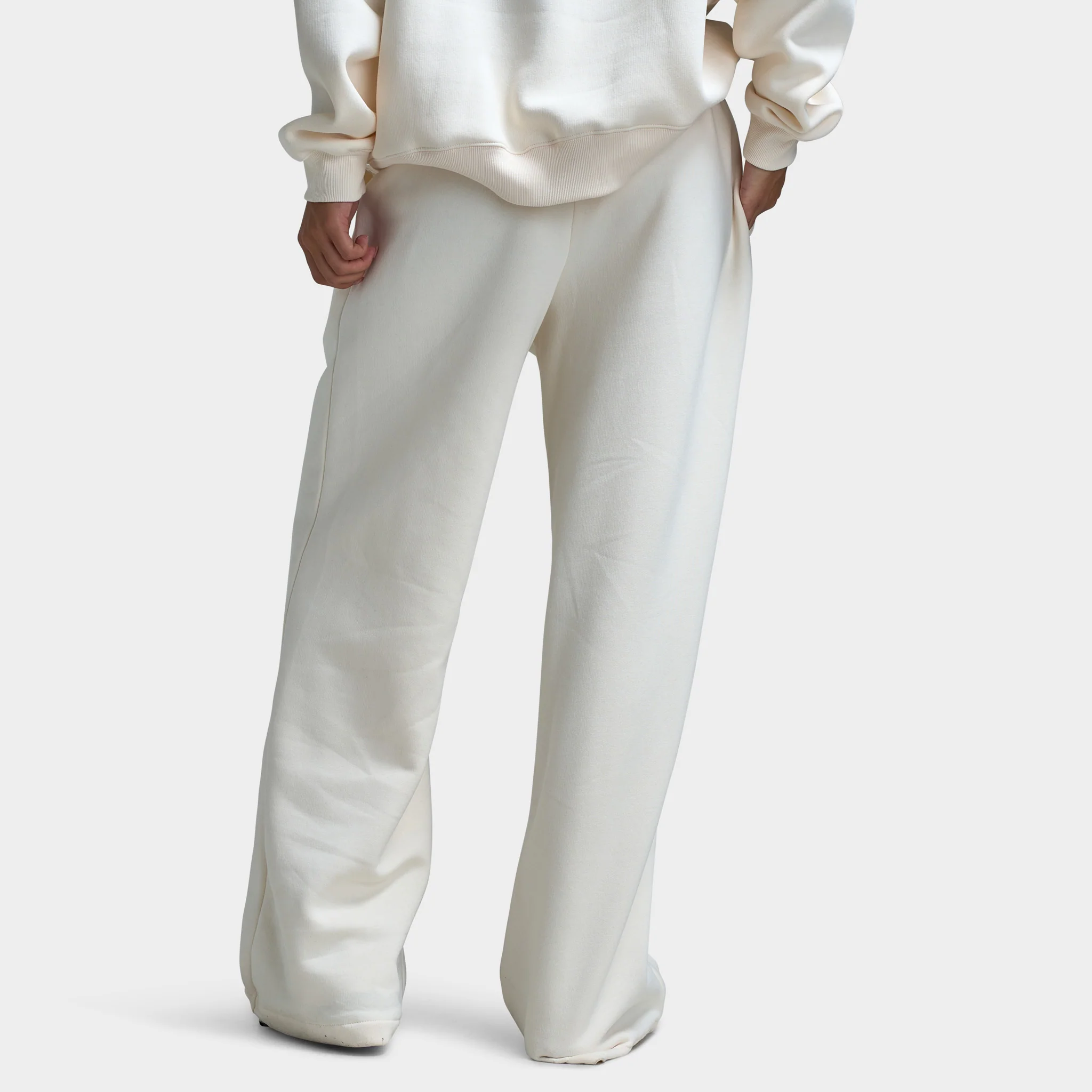 New Balance women's Athletic Wide Leg Joggers / Permafrost - Image 2