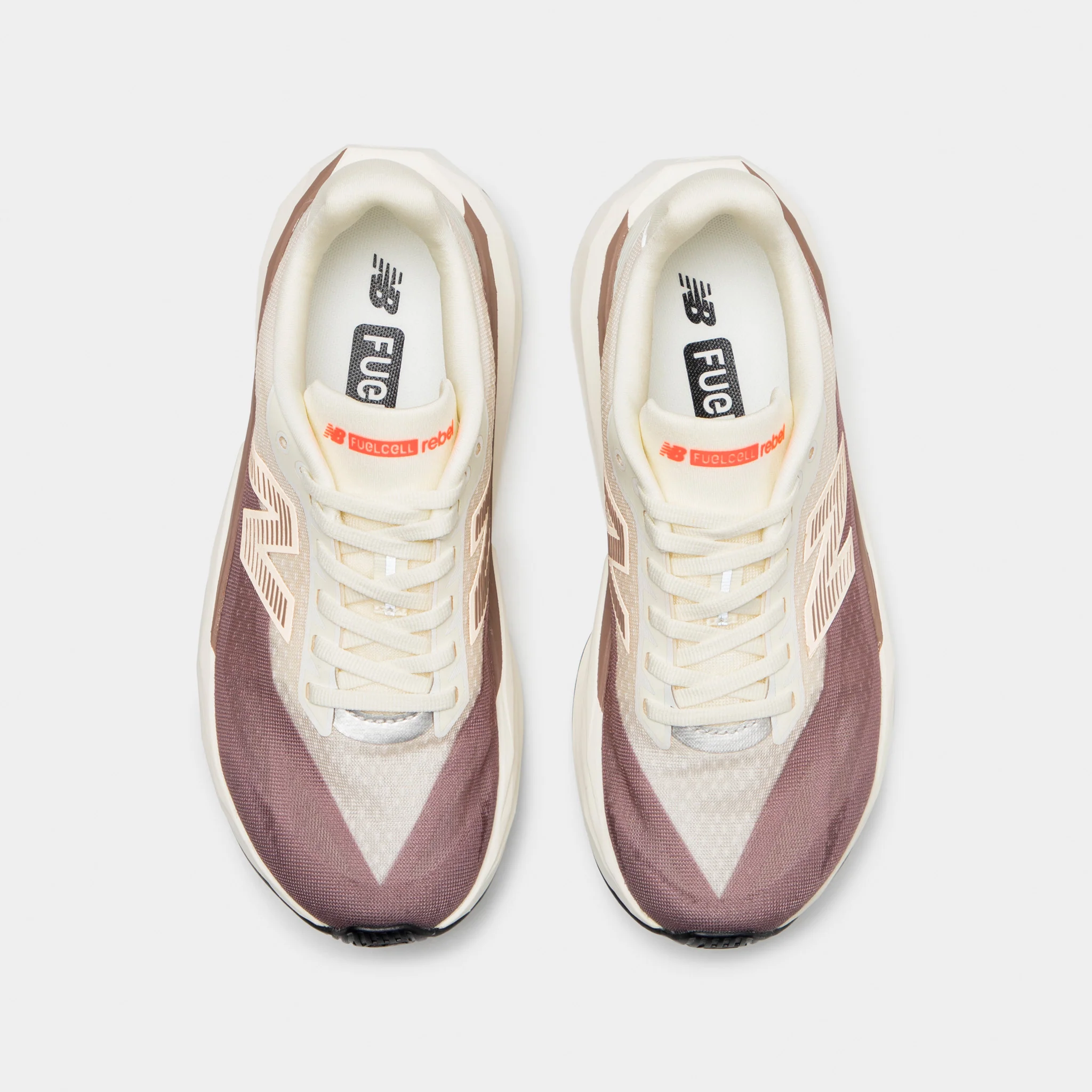 New Balance Women's FuelCell Rebel v5 Angora / Earth Shadow - Image 5