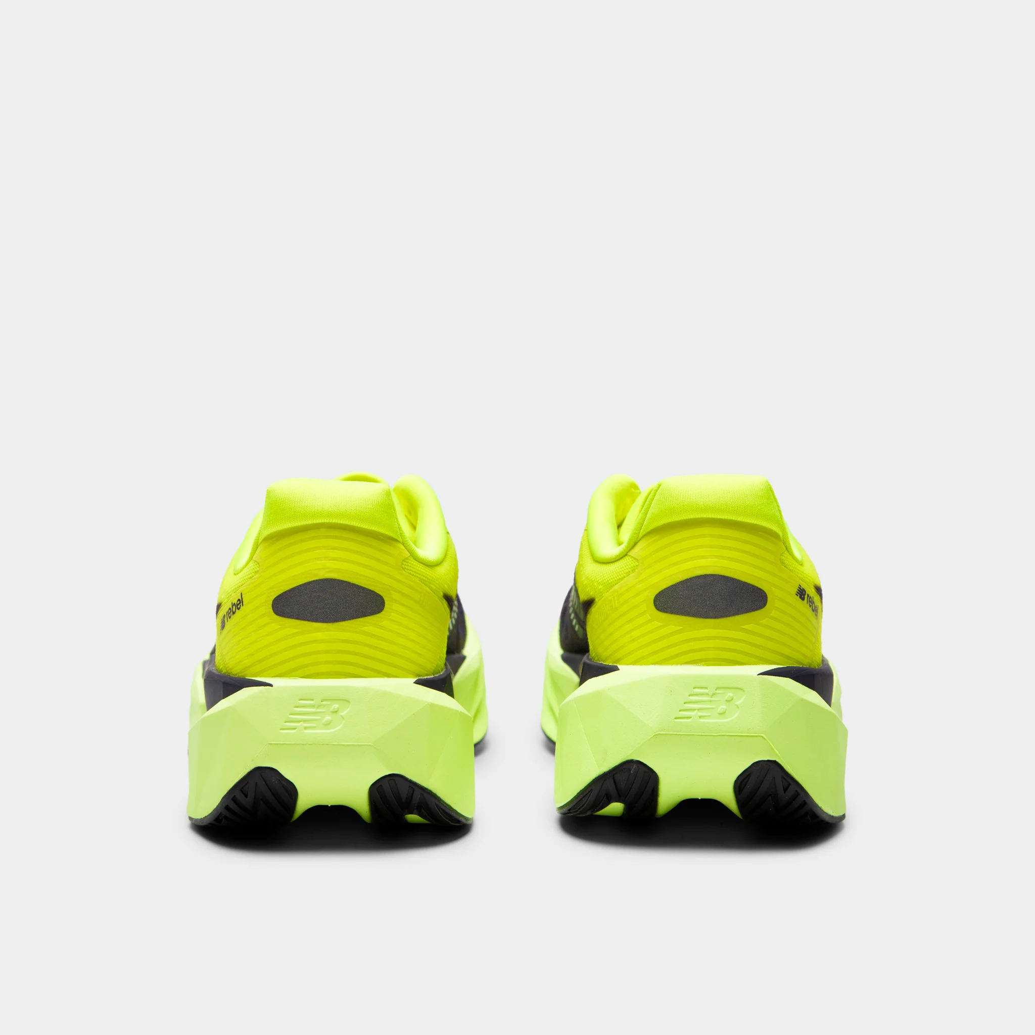 New Balance Women's FuelCell Rebel v5 Alkaline Green / Boysenberry - Image 4