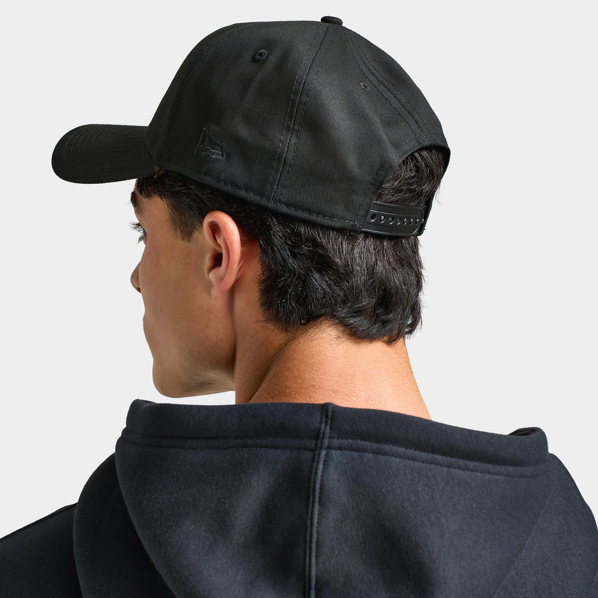 New Era Los Angeles Dodgers 9FORTY A-Frame Black / Black - Image 2