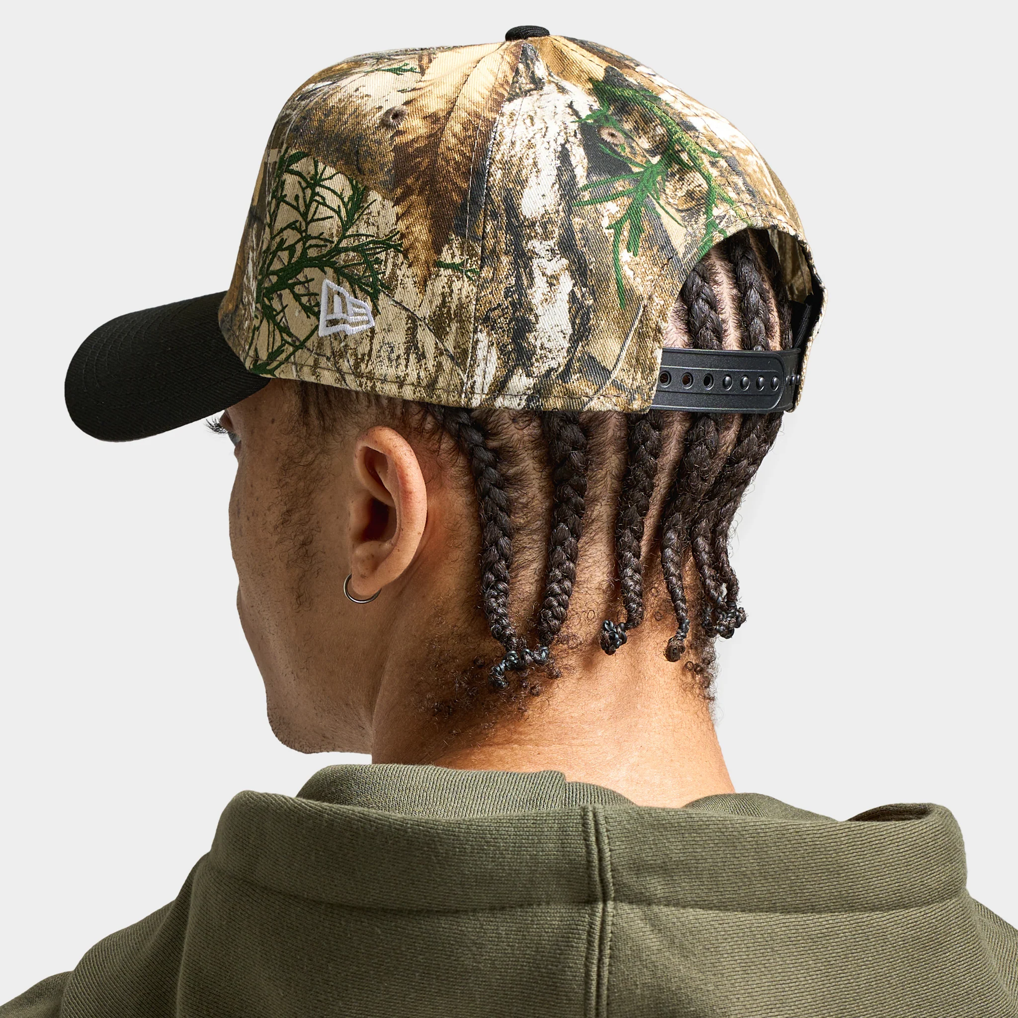 New Era Los Angeles Dodgers 9FORTY A-Frame Camo / Black - Image 2