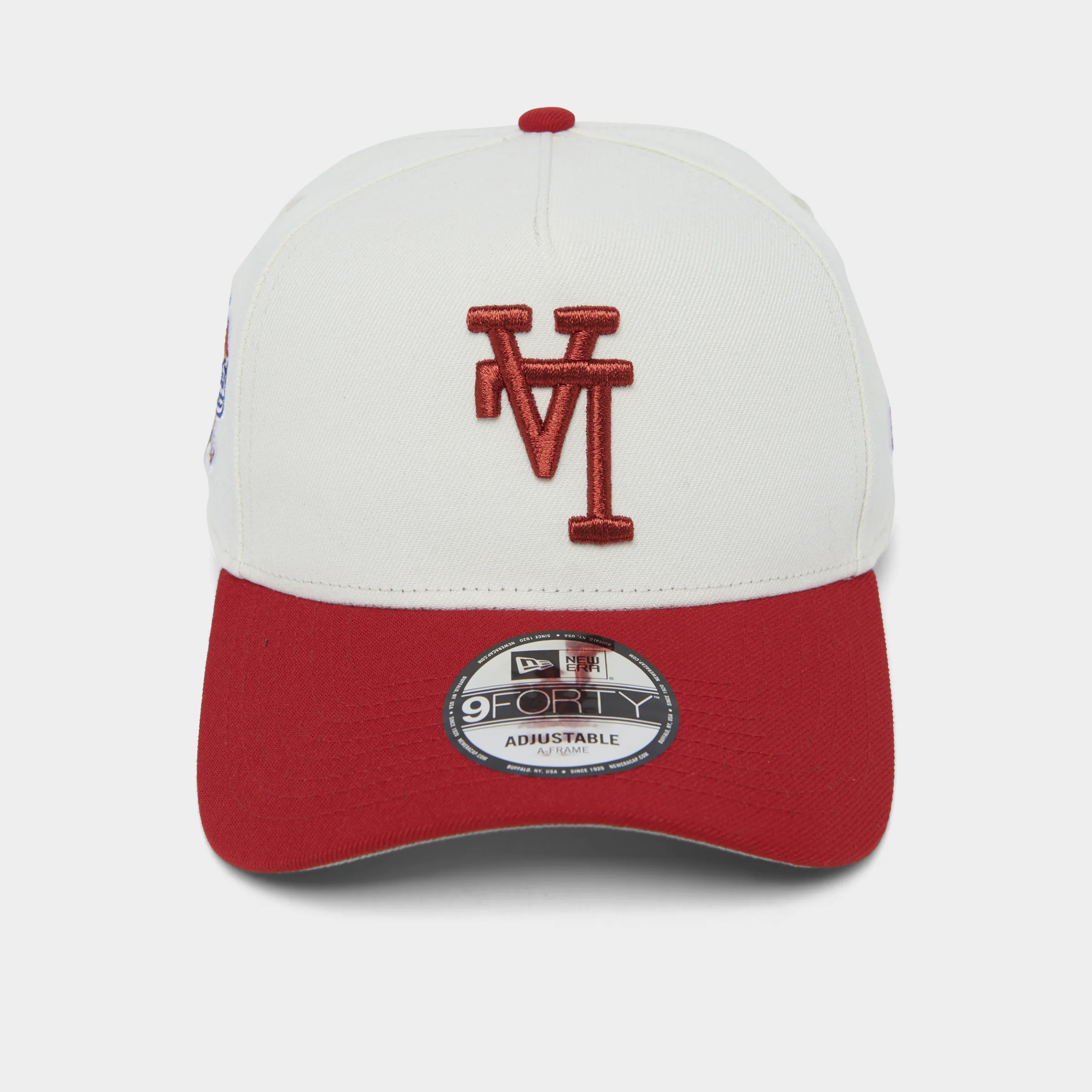 New Era Los Angeles Dodgers 9FORTY AF Snapback White / Scarlet - Image 2