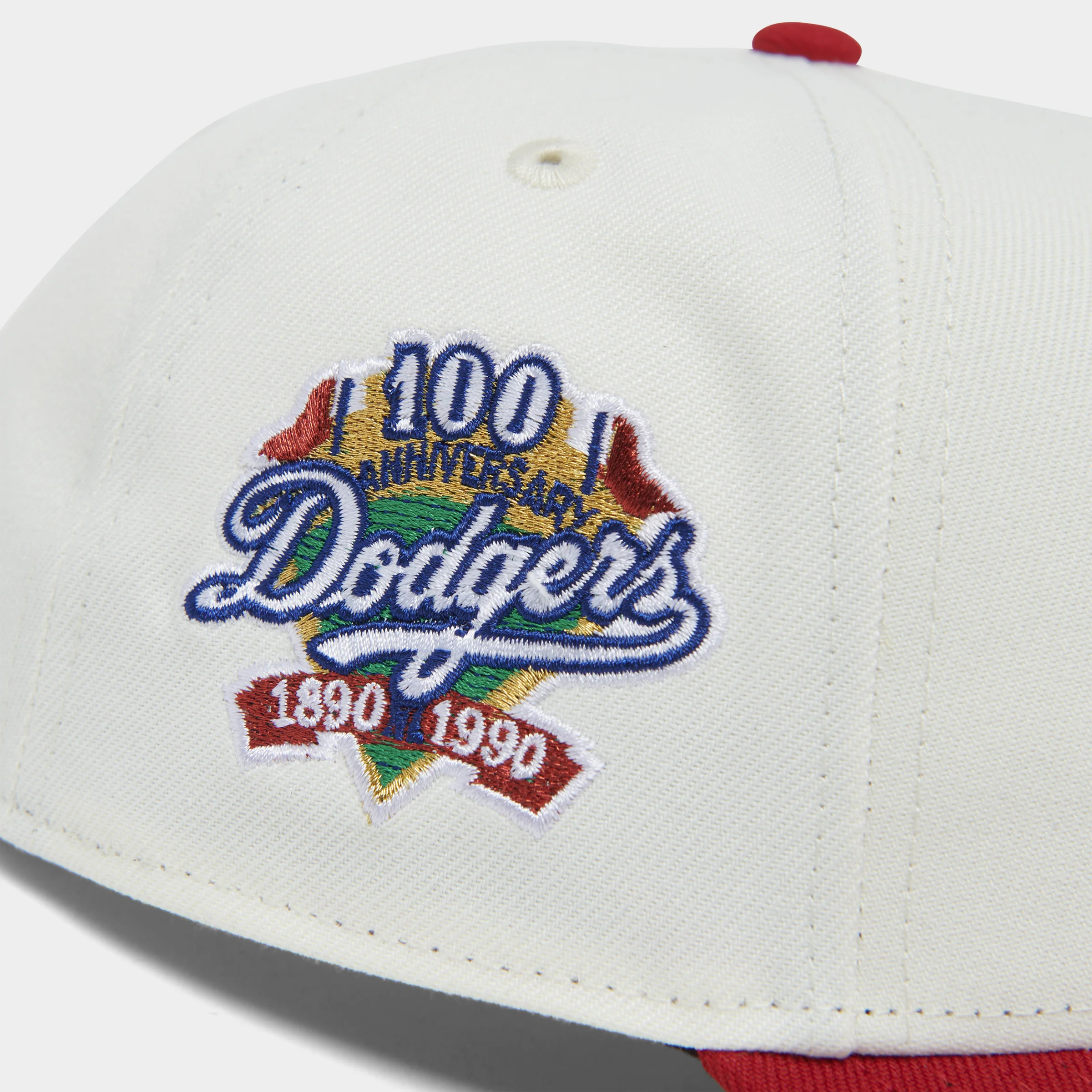 New Era Los Angeles Dodgers 9FORTY AF Snapback White / Scarlet - Image 7