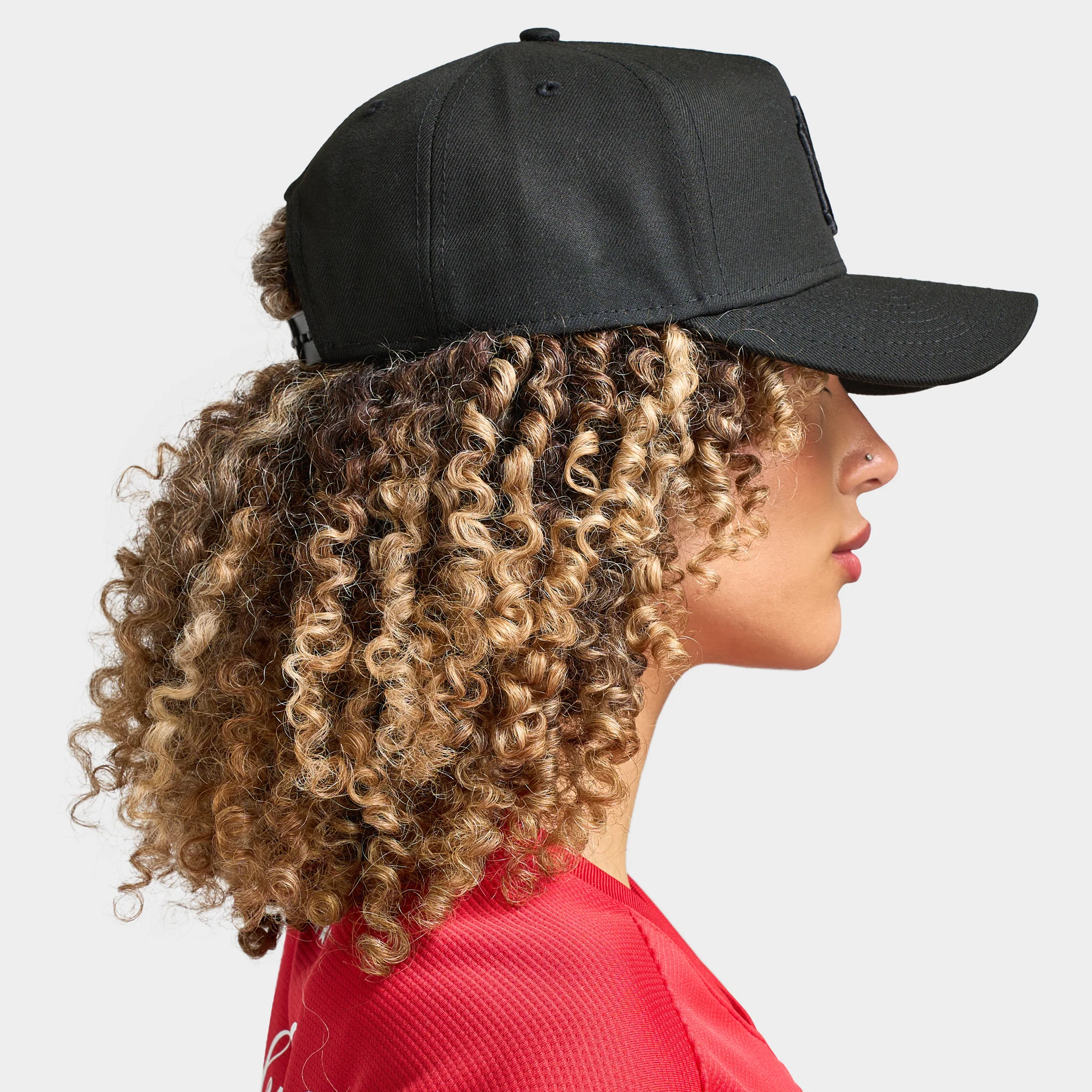 New Era New York Yankees 9FORTY A-Frame Black / Black - Image 3