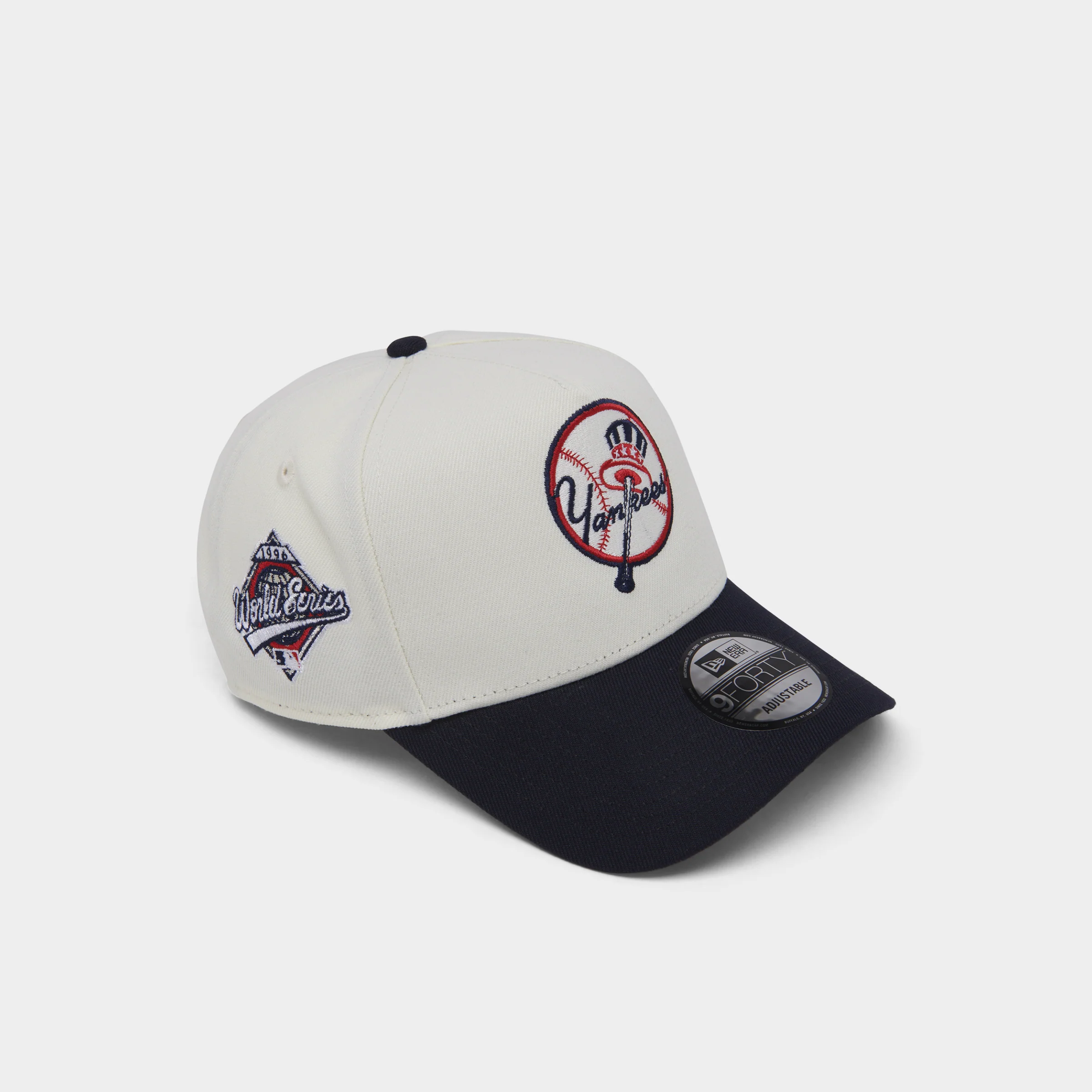 New Era New York Yankees 9FORTY AF Snapback White / Navy - Image 3