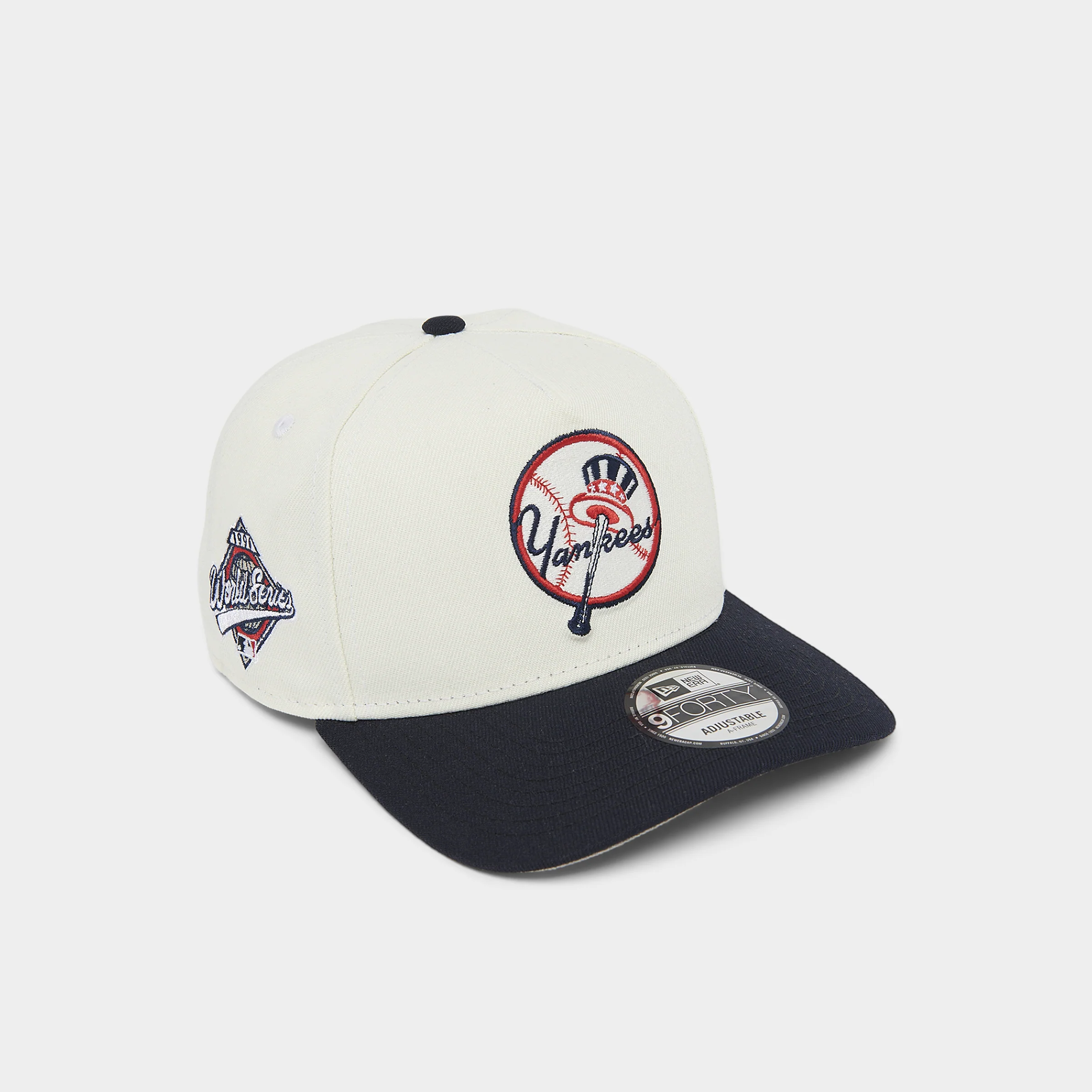 New Era New York Yankees 9FORTY AF Snapback White / Navy - Image 4