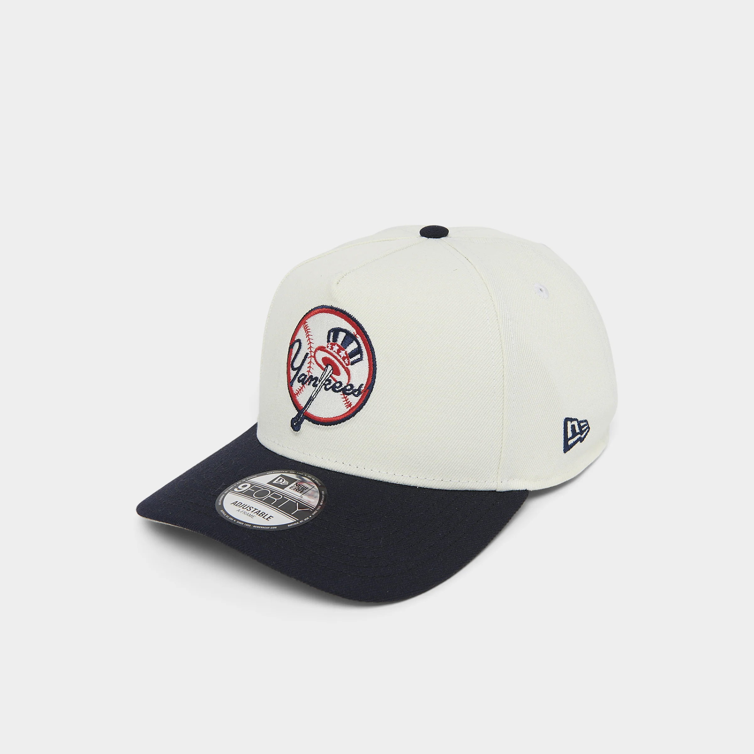New Era New York Yankees 9FORTY AF Snapback White / Navy - Image 5
