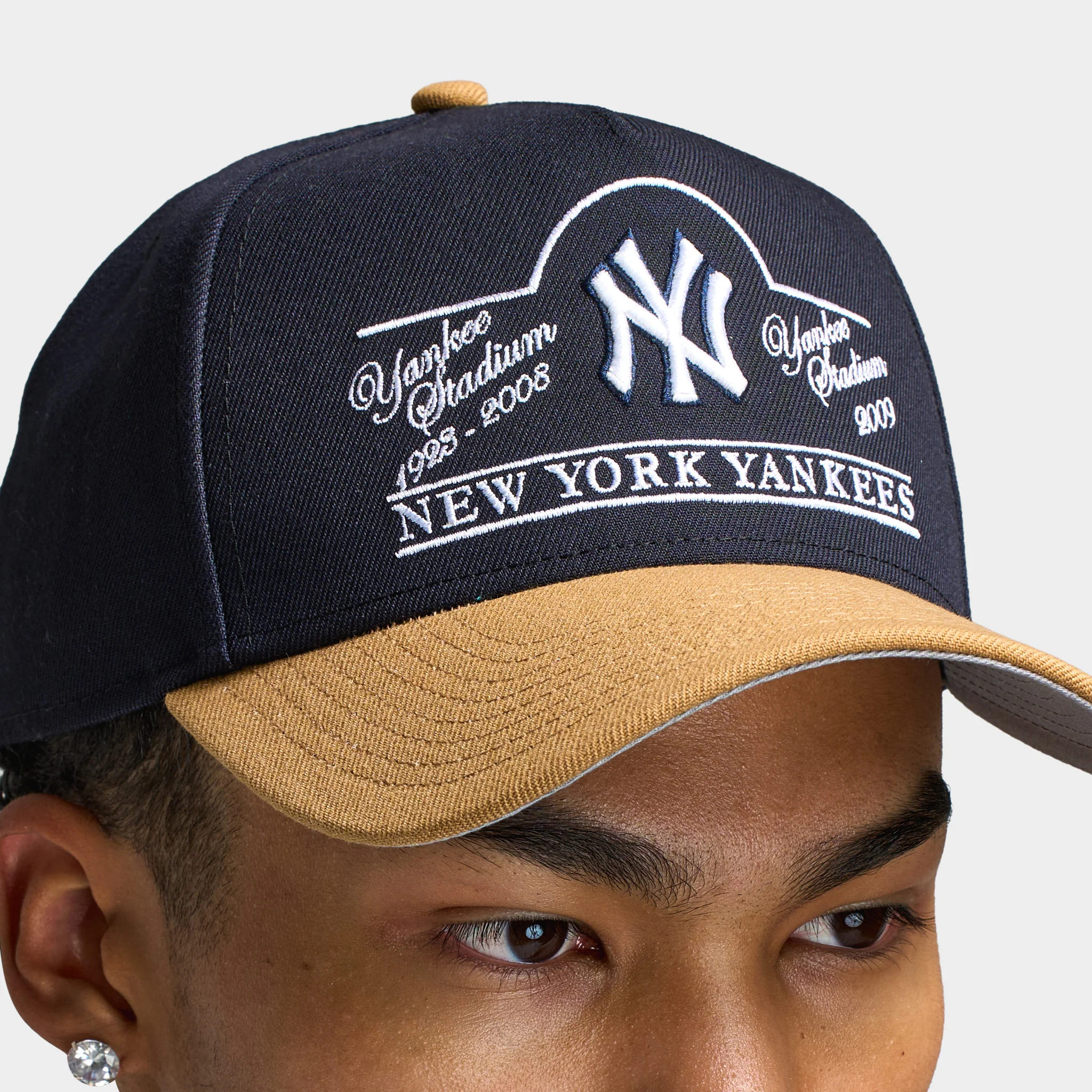 New Era New York Yankees Stadium 9FORTY AF Navy / Wheat - Image 3