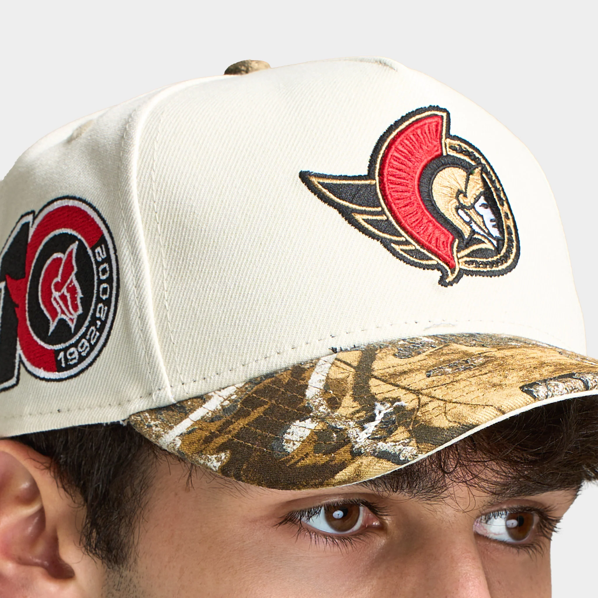 New Era Ottawa Senators 9FORTY A-Frame Chrome / Realtree Camo - Image 2