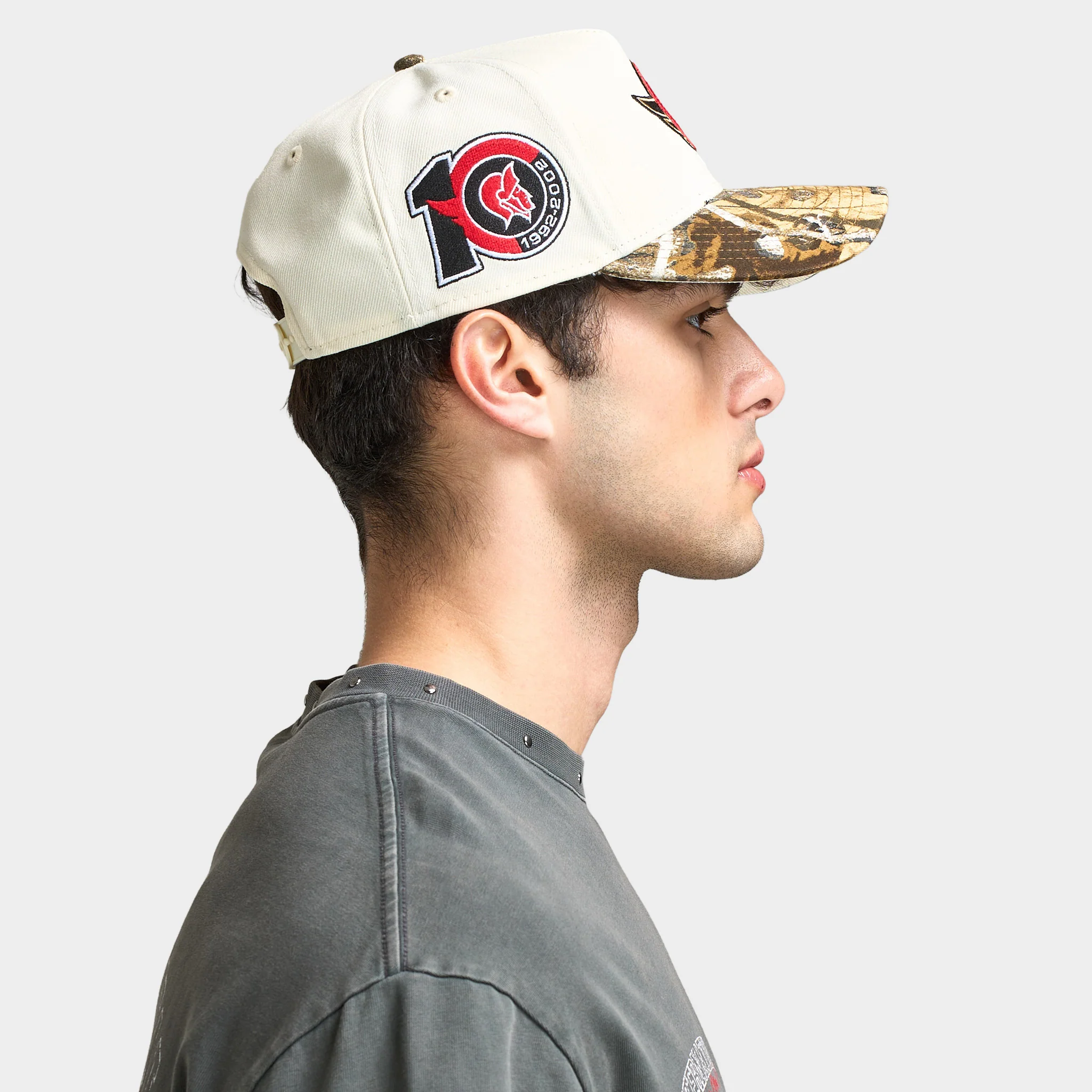 New Era Ottawa Senators 9FORTY A-Frame Chrome / Realtree Camo - Image 4