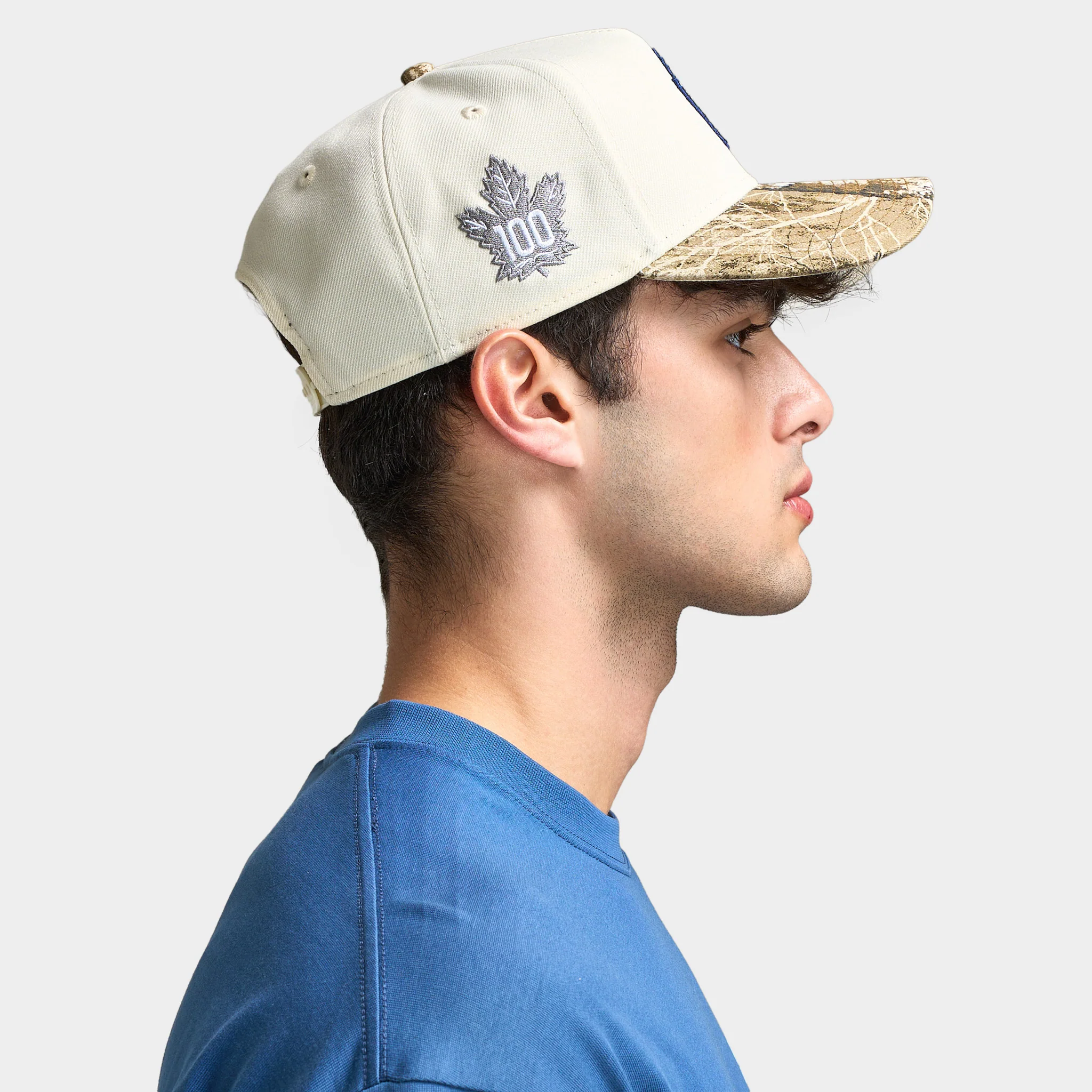 New Era Toronto Maple Leafs 9FORTY A-Frame Chrome / Realtree Camo - Image 4
