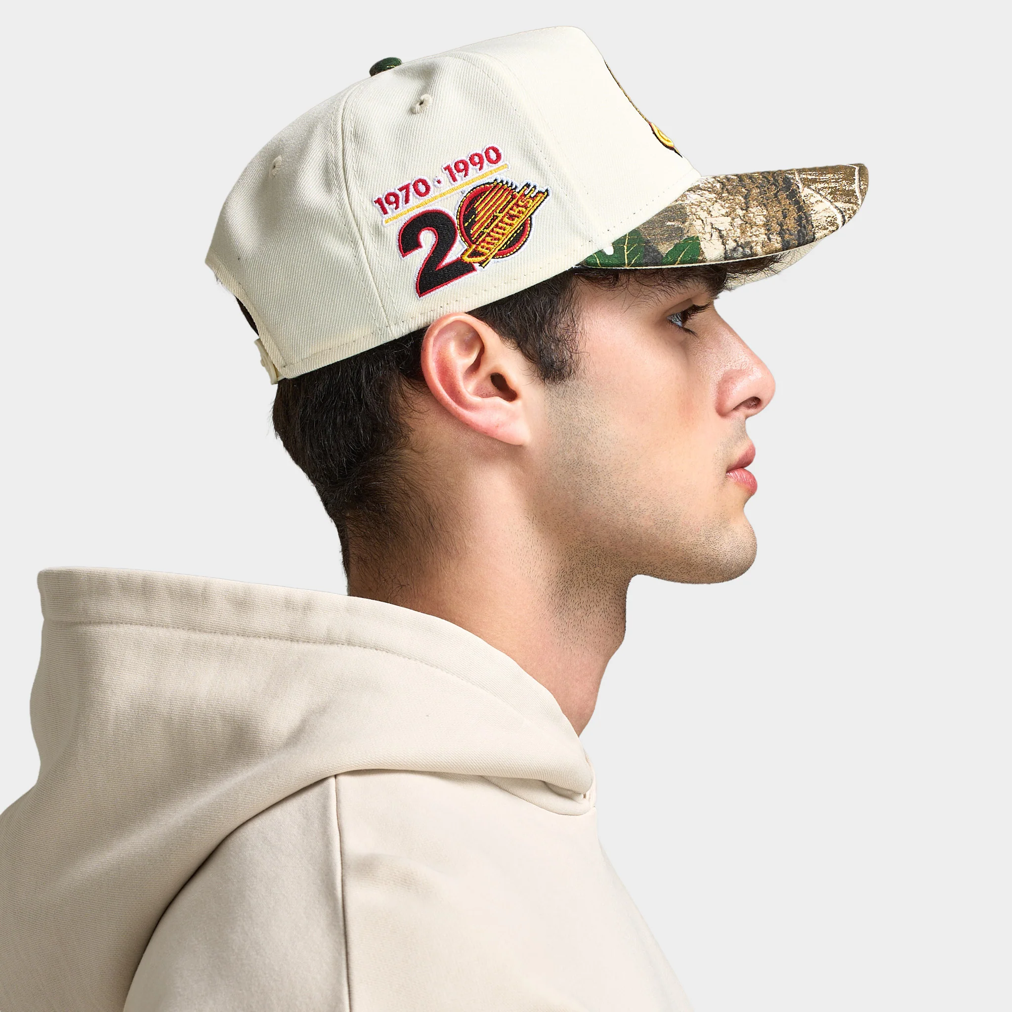 New Era Vancouver Canucks 9FORTY A-Frame Chrome / Realtree Camo - Image 4