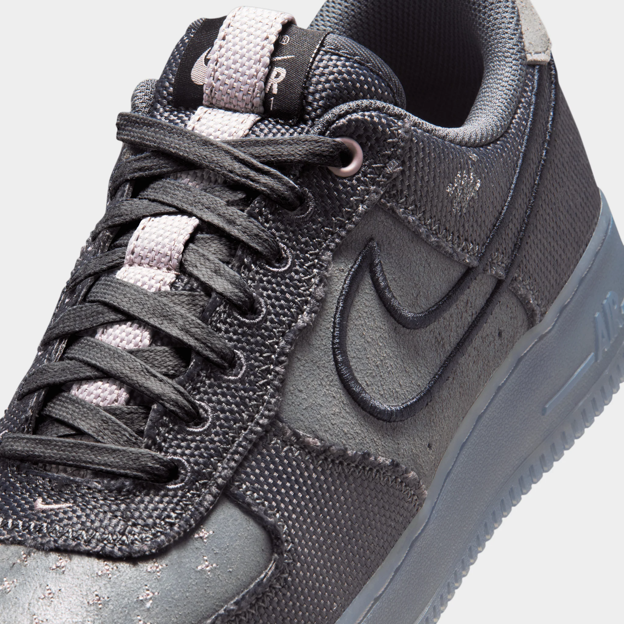 Nike Air Force 1 '07 Black / Grey - Image 3