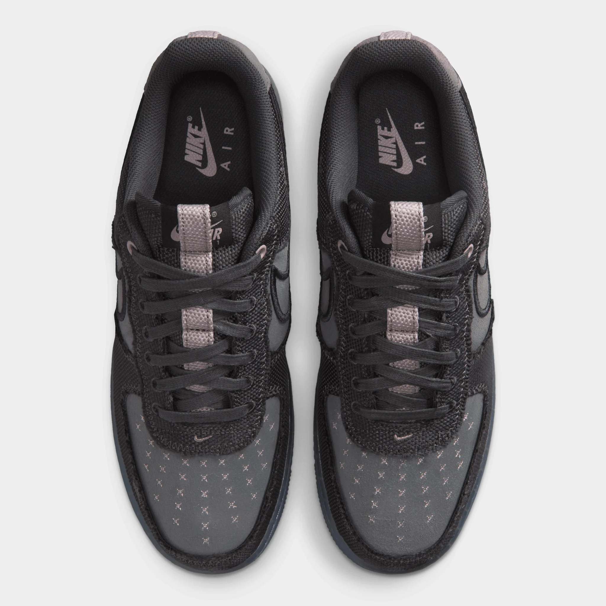 Nike Air Force 1 '07 Black / Grey - Image 5