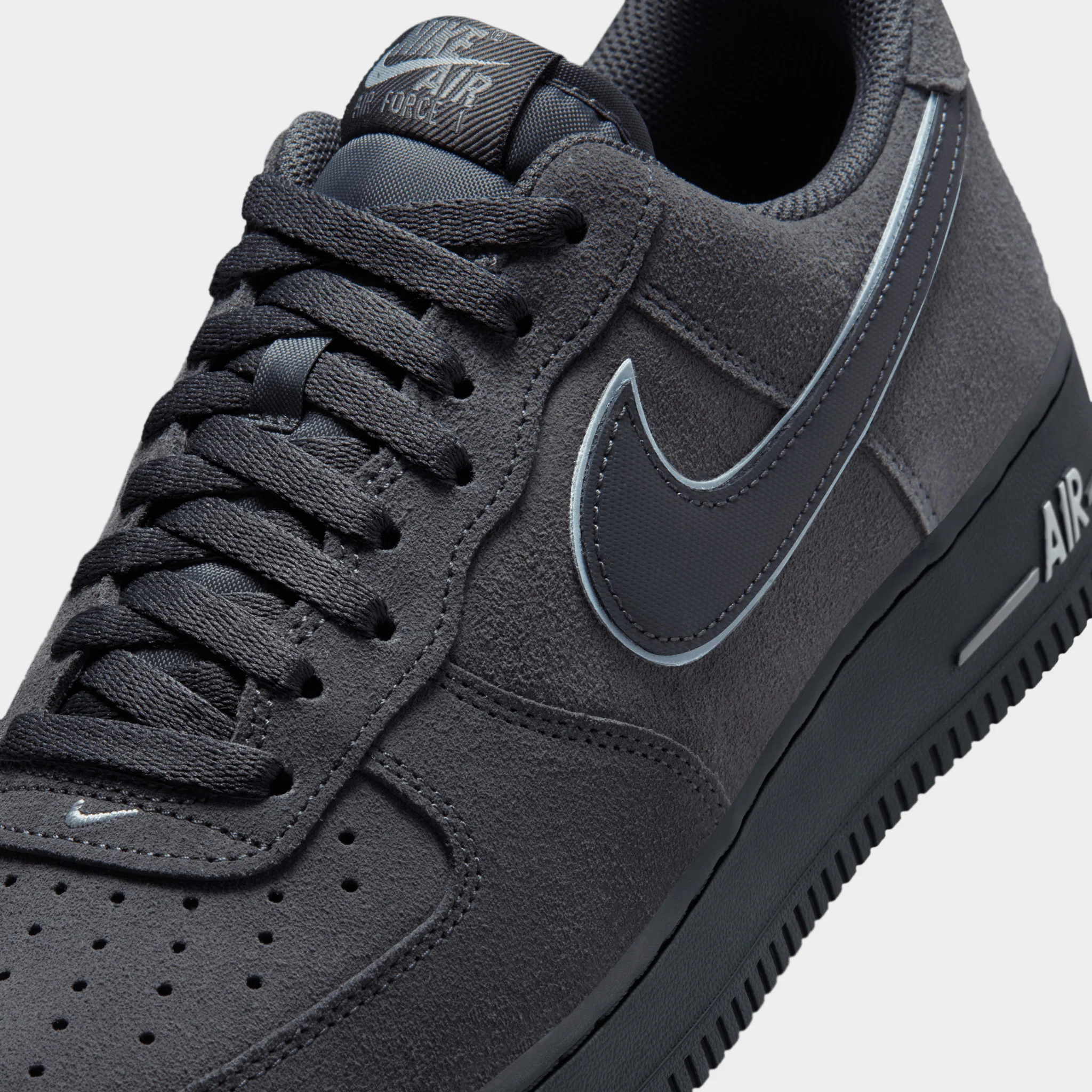 Nike Air Force 1 07 LV8 Black / Grey - Image 3