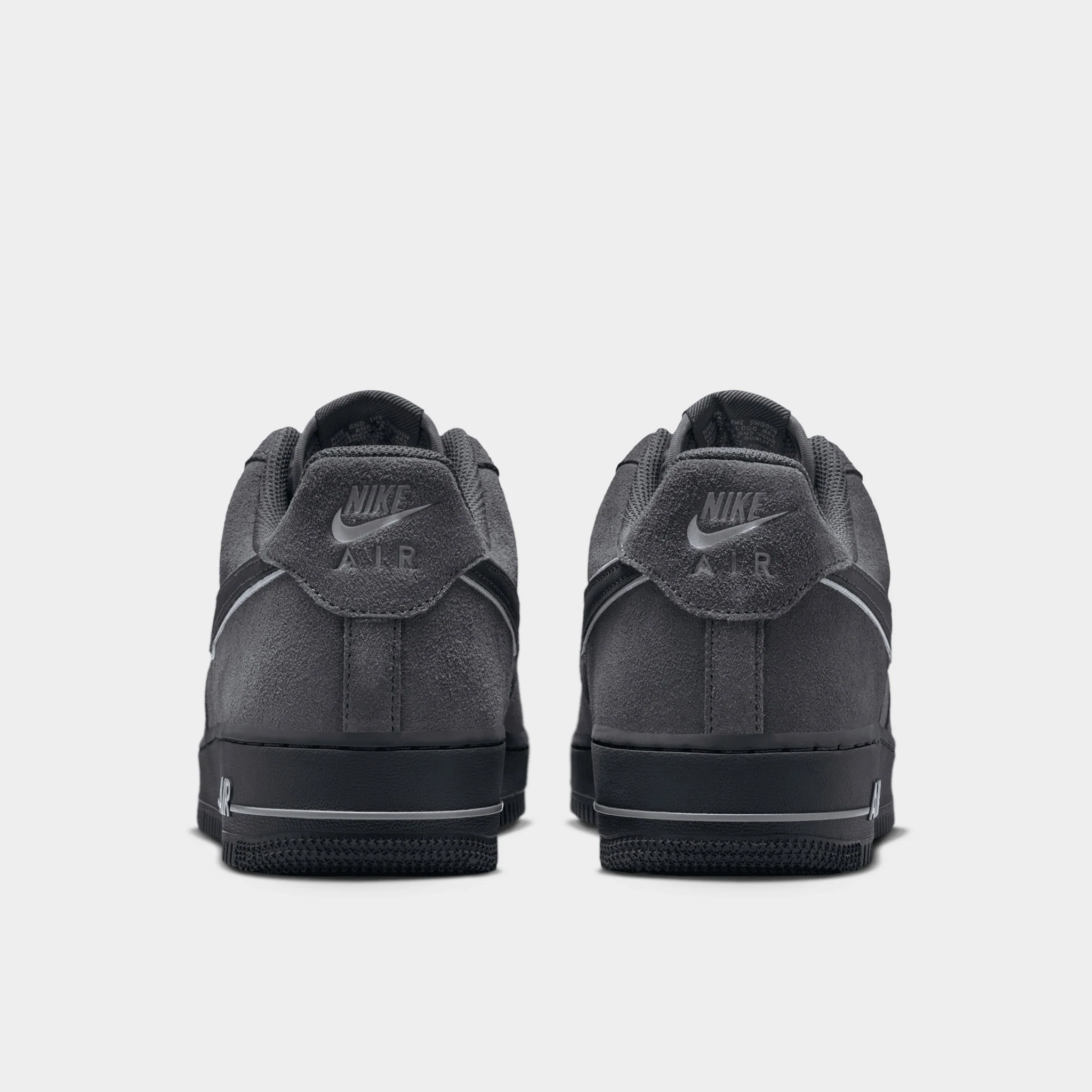 Nike Air Force 1 07 LV8 Black / Grey - Image 5