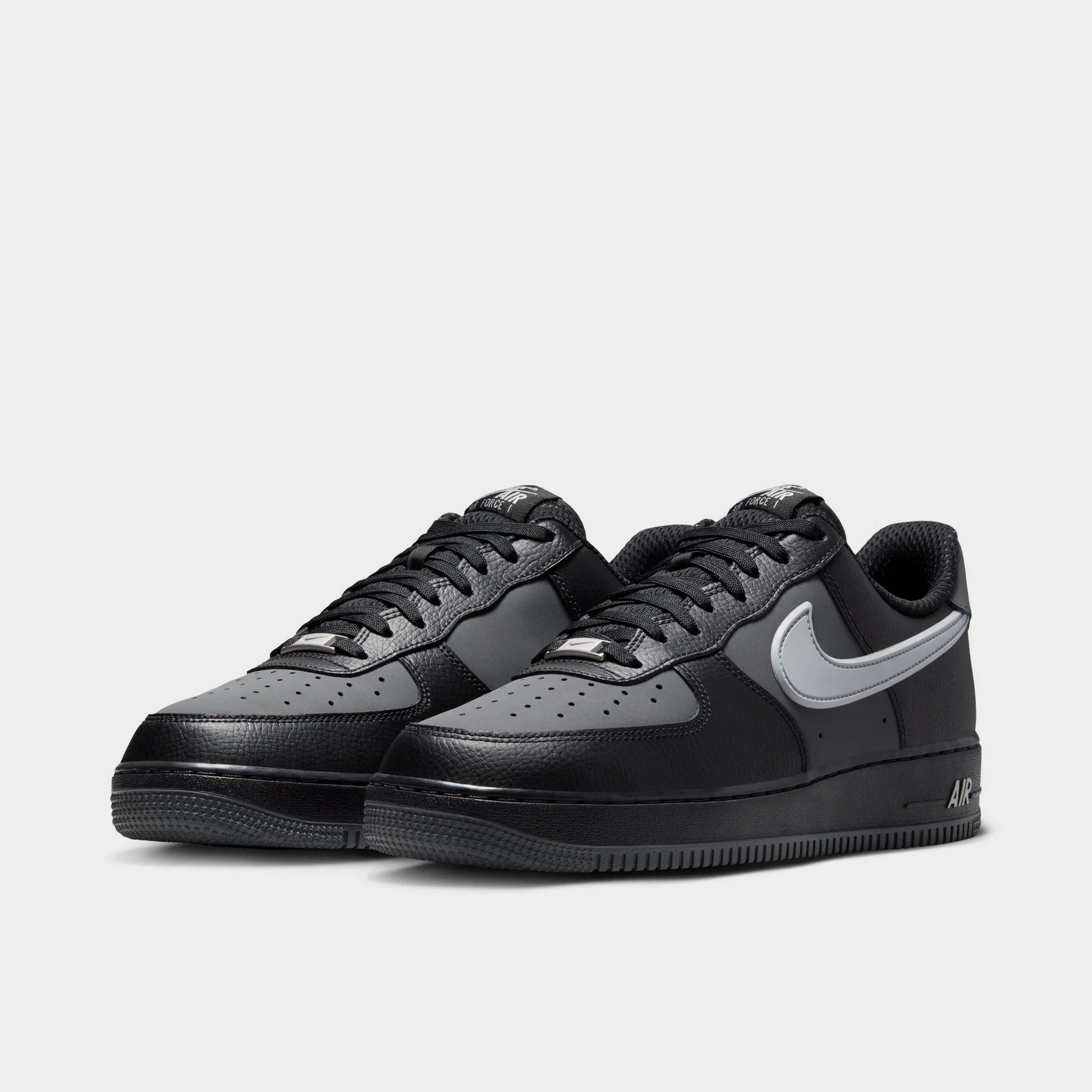 Nike Air Force 1 '07 LV8 Black / Light Smoke - Iron Grey - Image 2