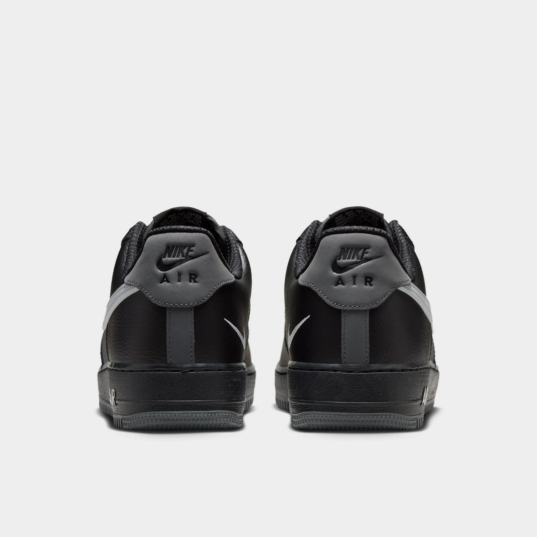 Nike Air Force 1 '07 LV8 Black / Light Smoke - Iron Grey - Image 5