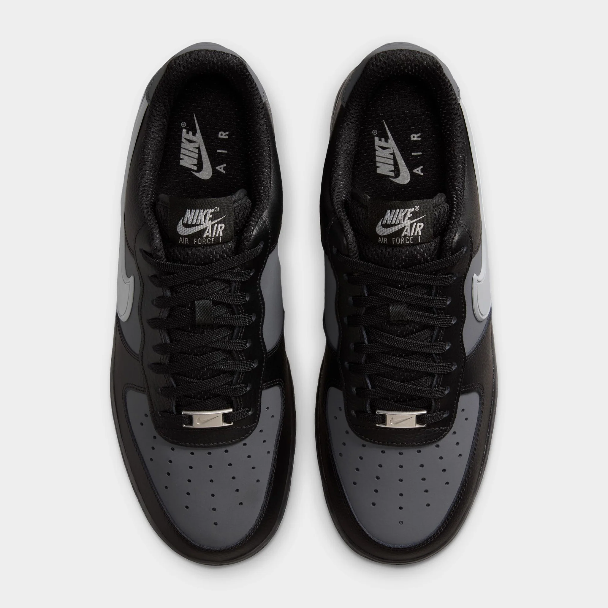 Nike Air Force 1 '07 LV8 Black / Light Smoke - Iron Grey - Image 6