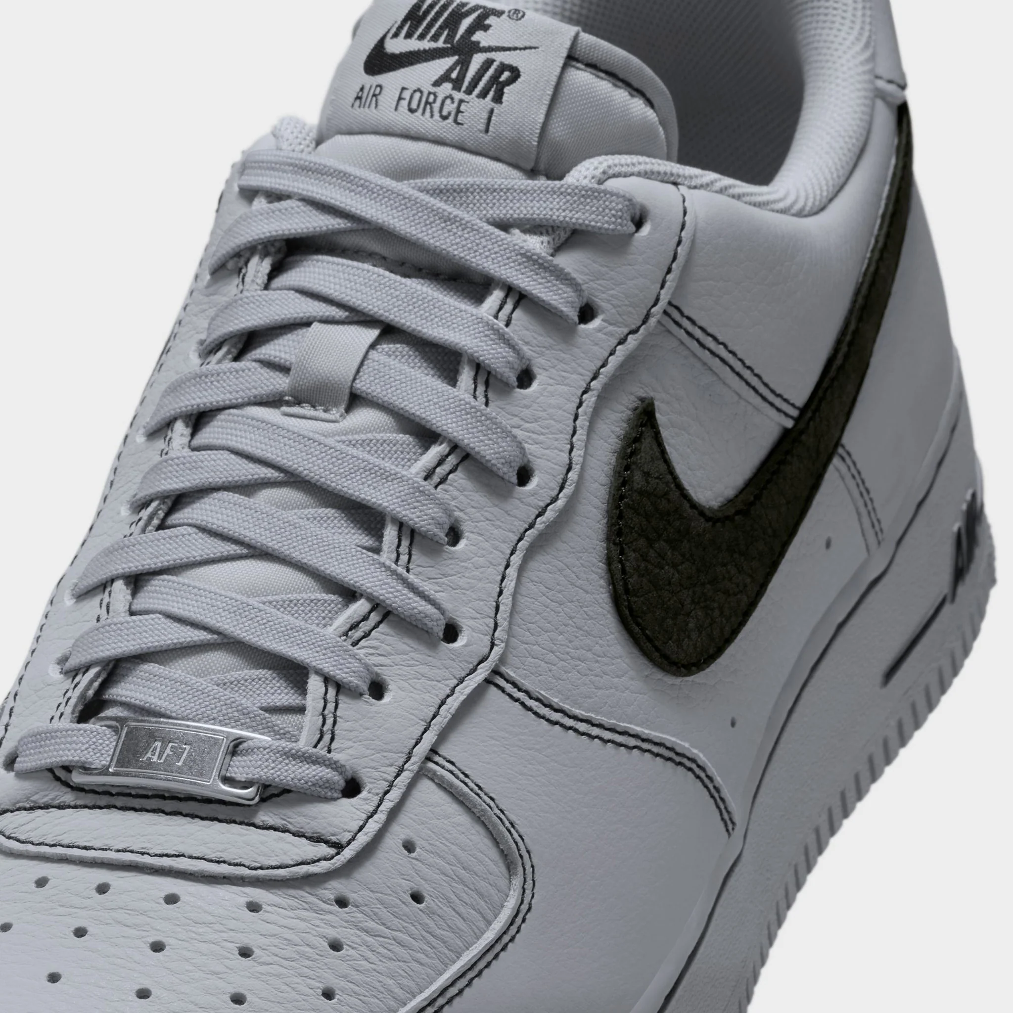 Nike Air Force 1 '07 LV8 Wolf Grey / Black - Image 3