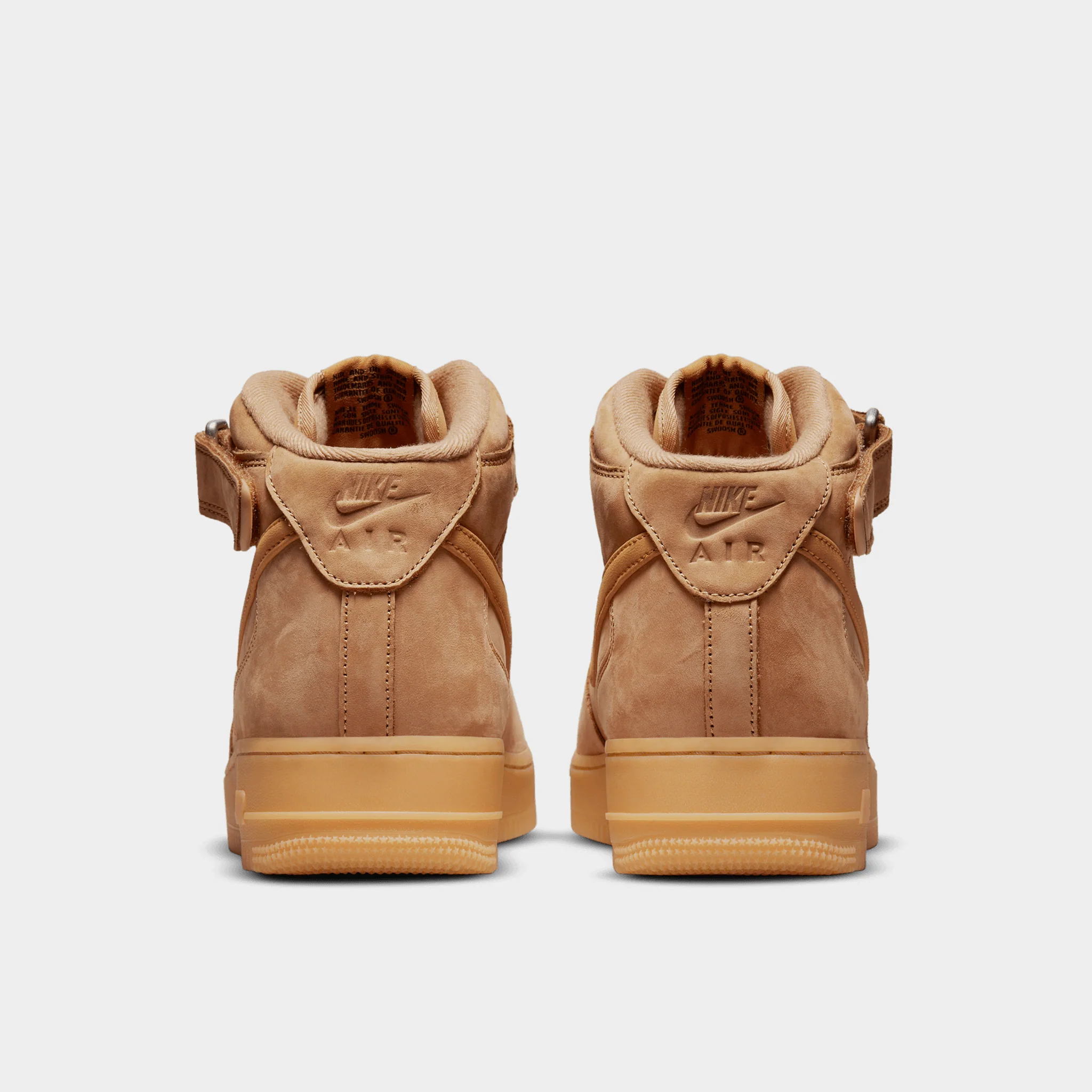 Nike Air Force 1 '07 Mid Flax / Wheat - Gum Light Brown - Image 4