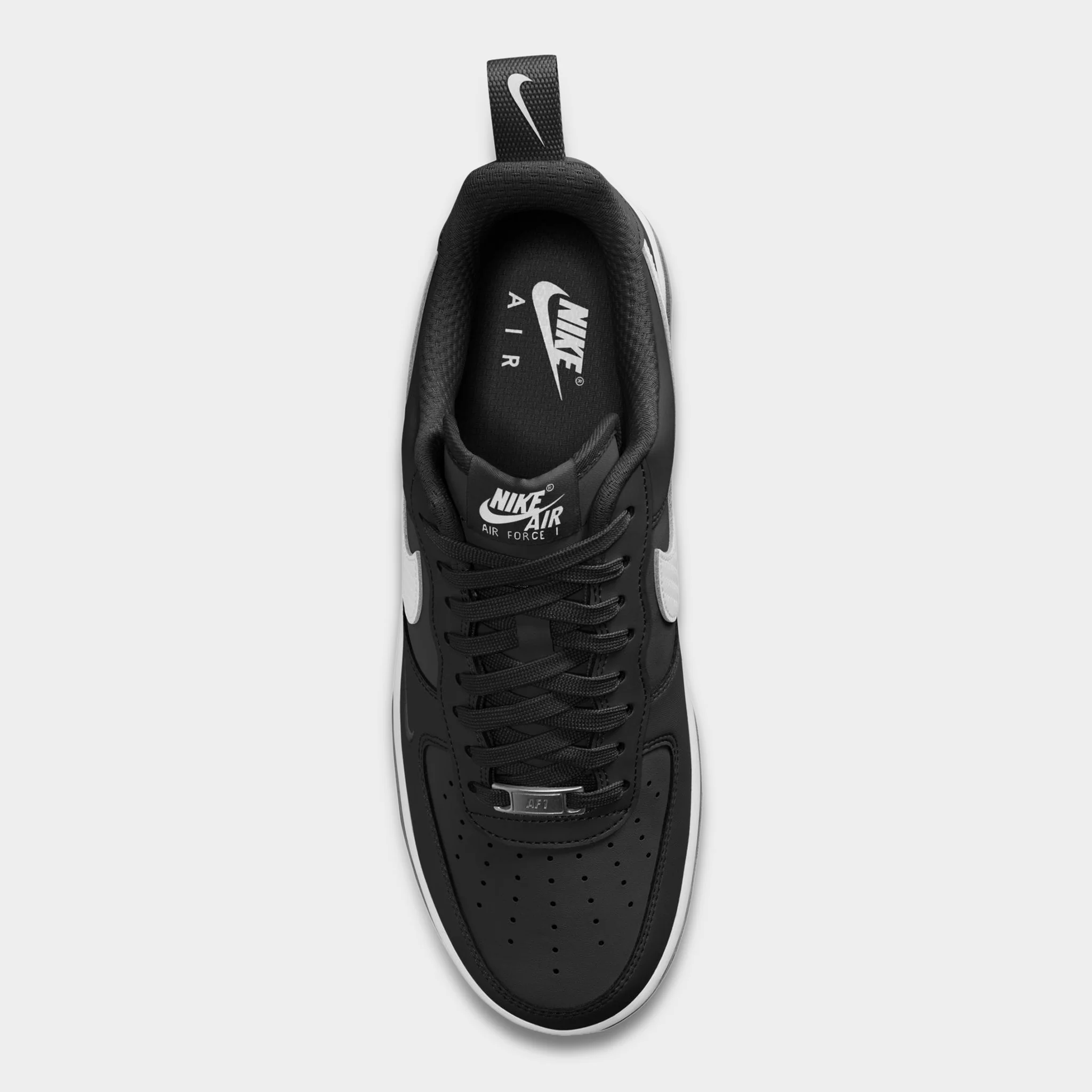 Nike Air Force 1 '07 Black / White - Black - Image 7