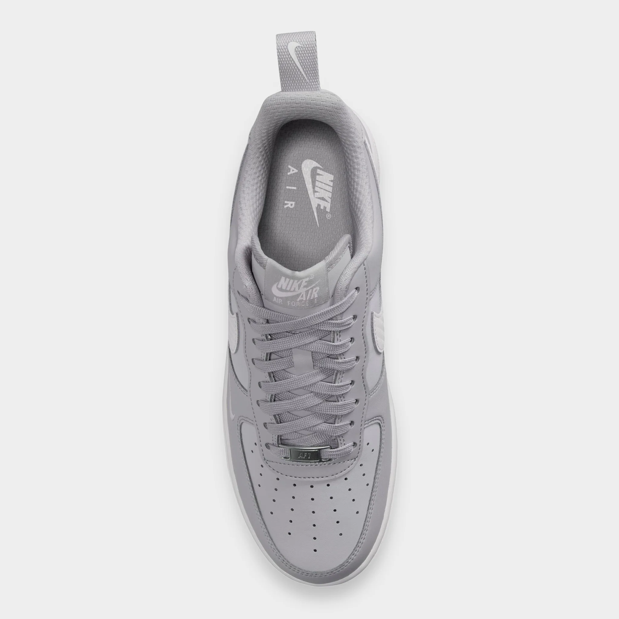 Nike Air Force 1 '07 Wolf Grey / White - Wolf Grey - Image 7