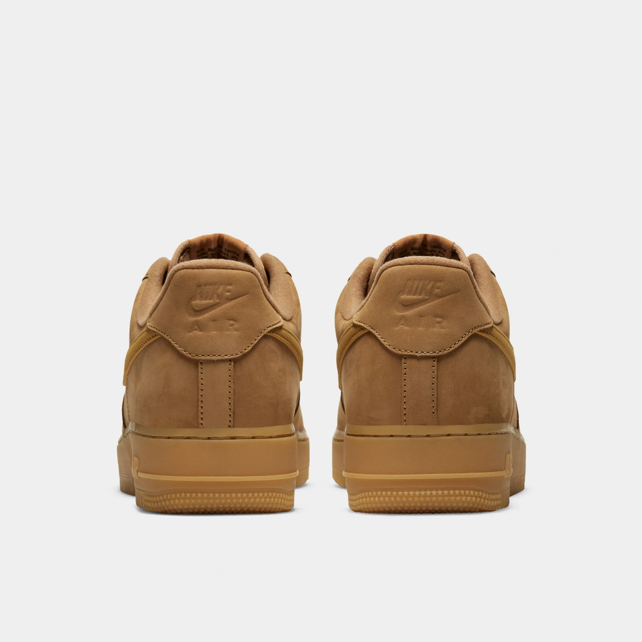 Nike Air Force 1 `07 WB Flax / Gum Light Brown - Black - Image 5